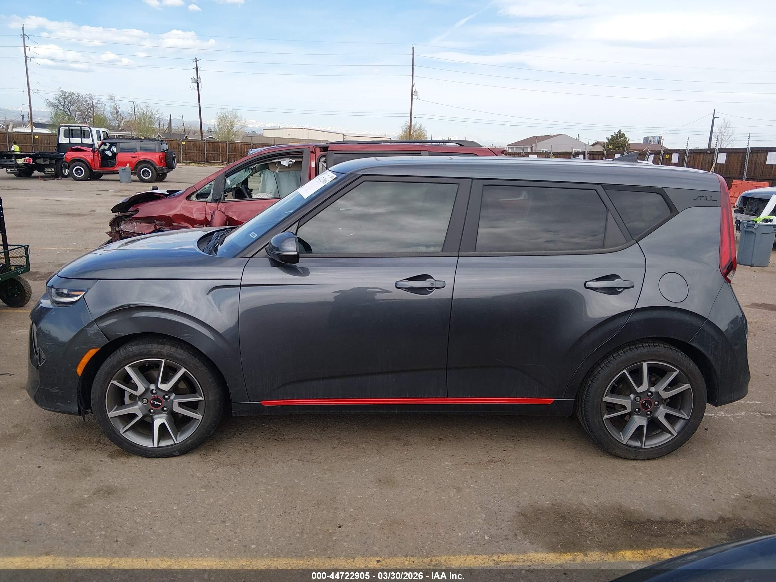 2022 Kia Soul Turbo Silver vin: KNDJ53AF2N7805443