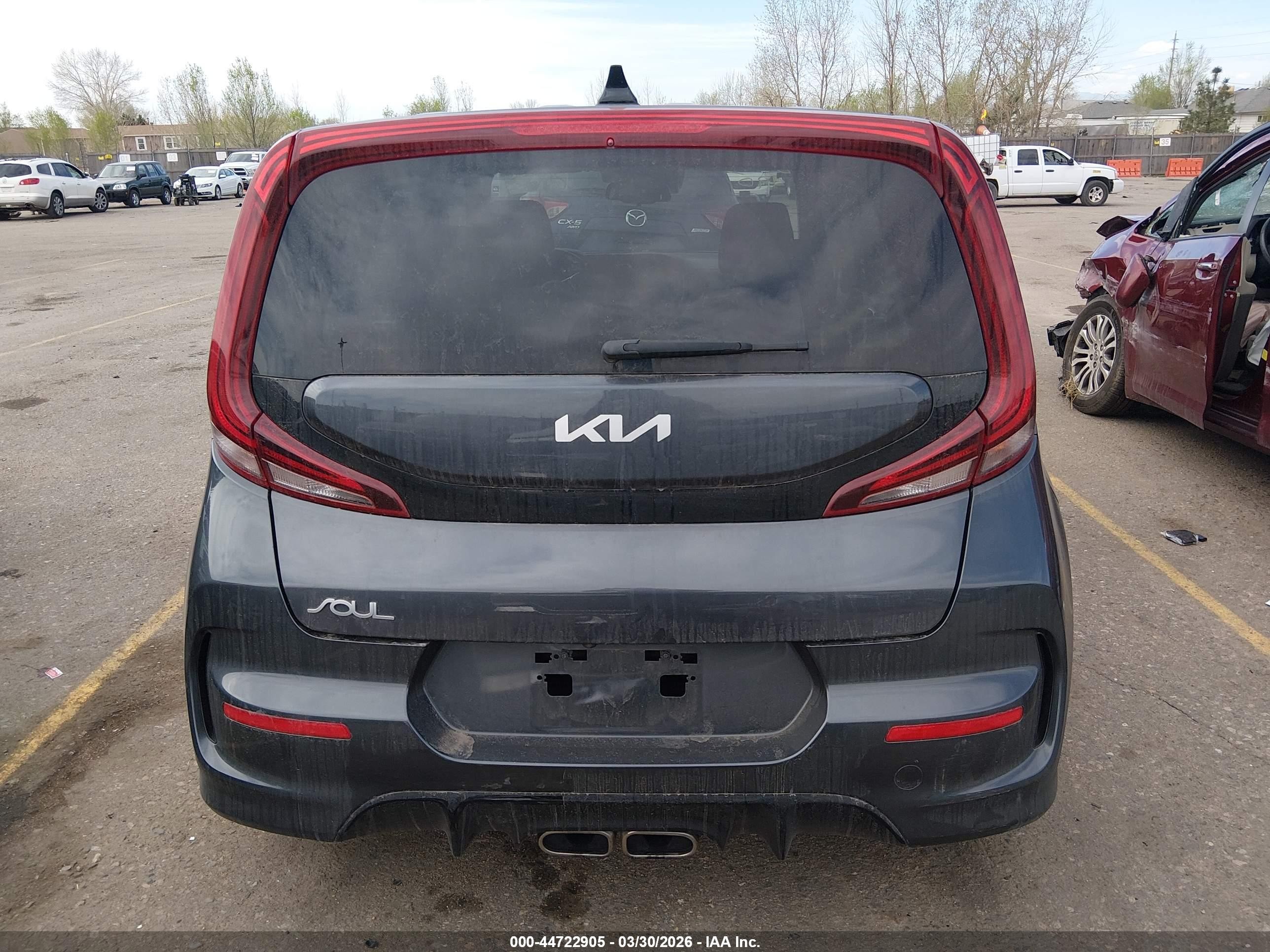 2022 Kia Soul Turbo Silver vin: KNDJ53AF2N7805443