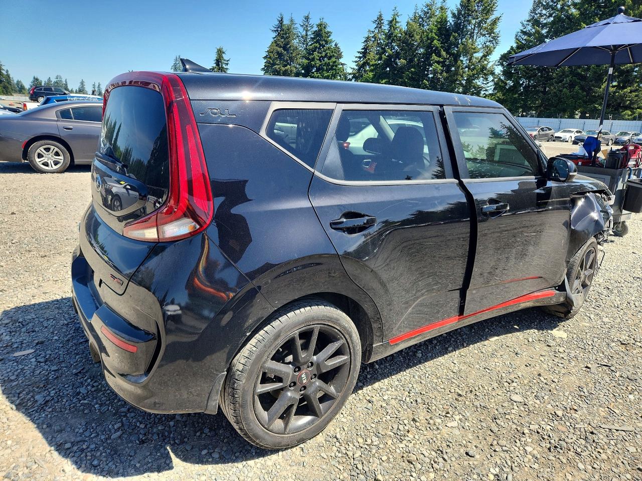 2020 Kia Soul Gt-line Turbo Черный vin: KNDJ53AF4L7059011