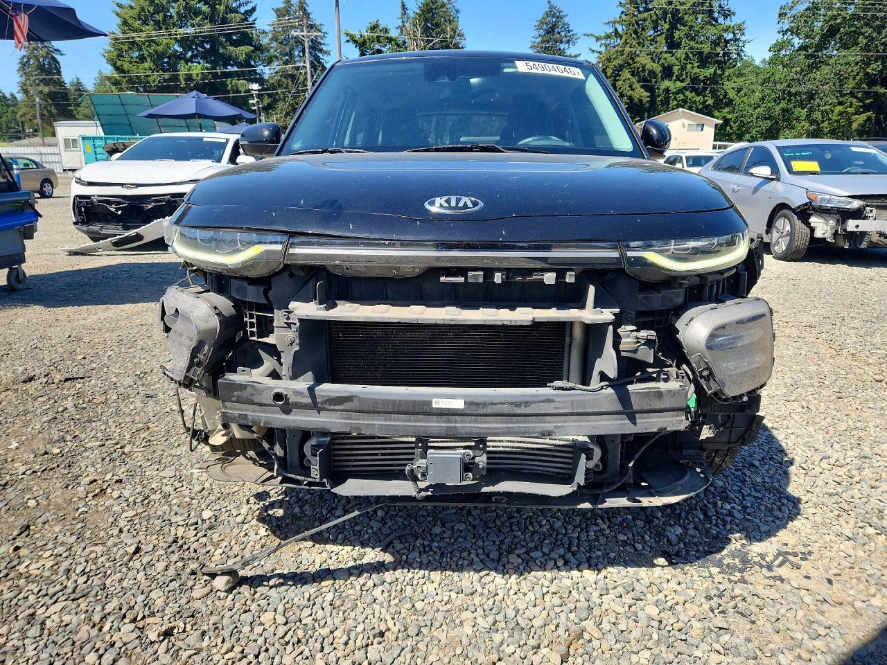 2020 Kia Soul Gt-line Turbo Черный vin: KNDJ53AF4L7059011