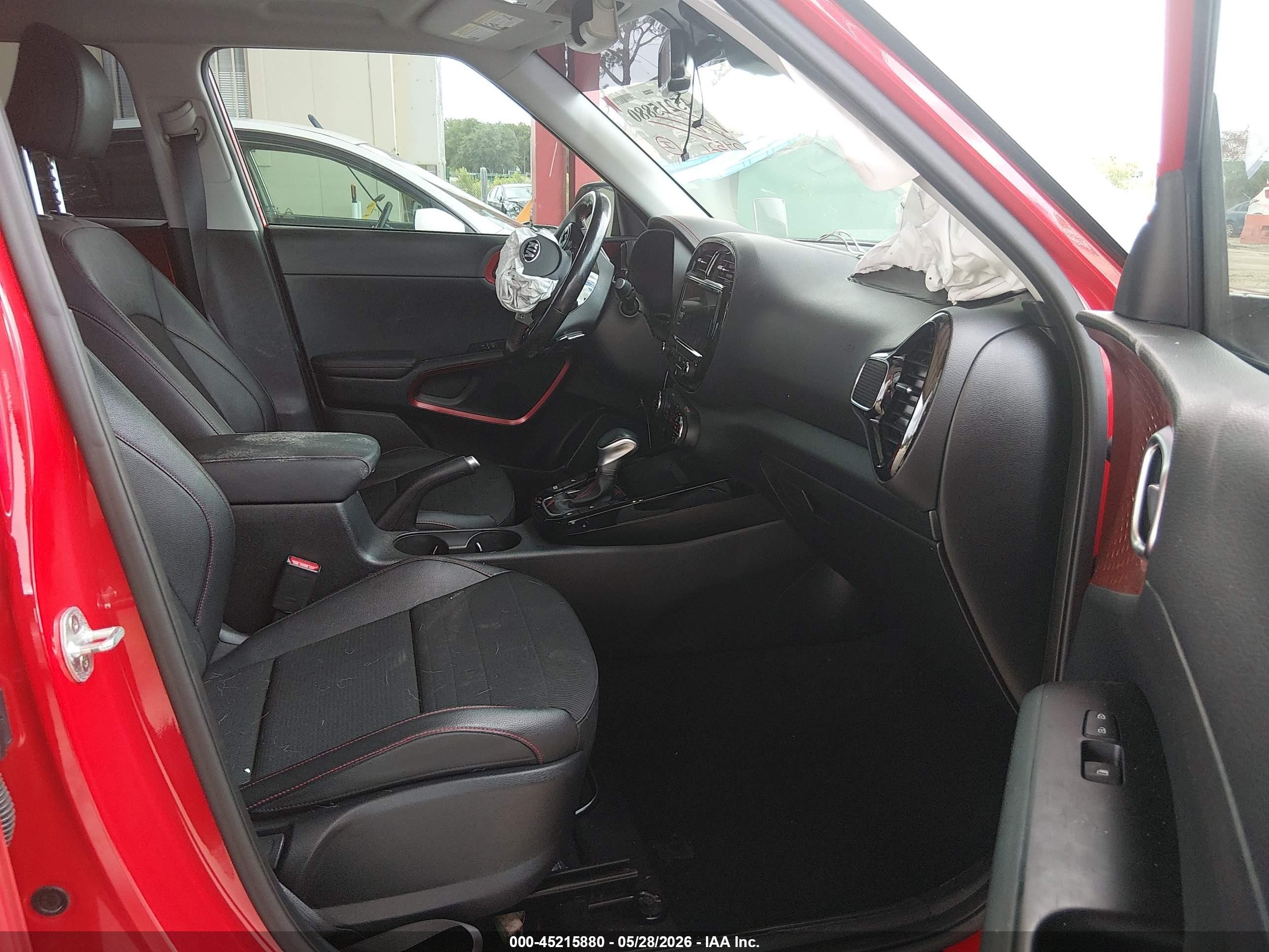 2020 Kia Soul Gt-line Turbo Red vin: KNDJ53AF6L7729898