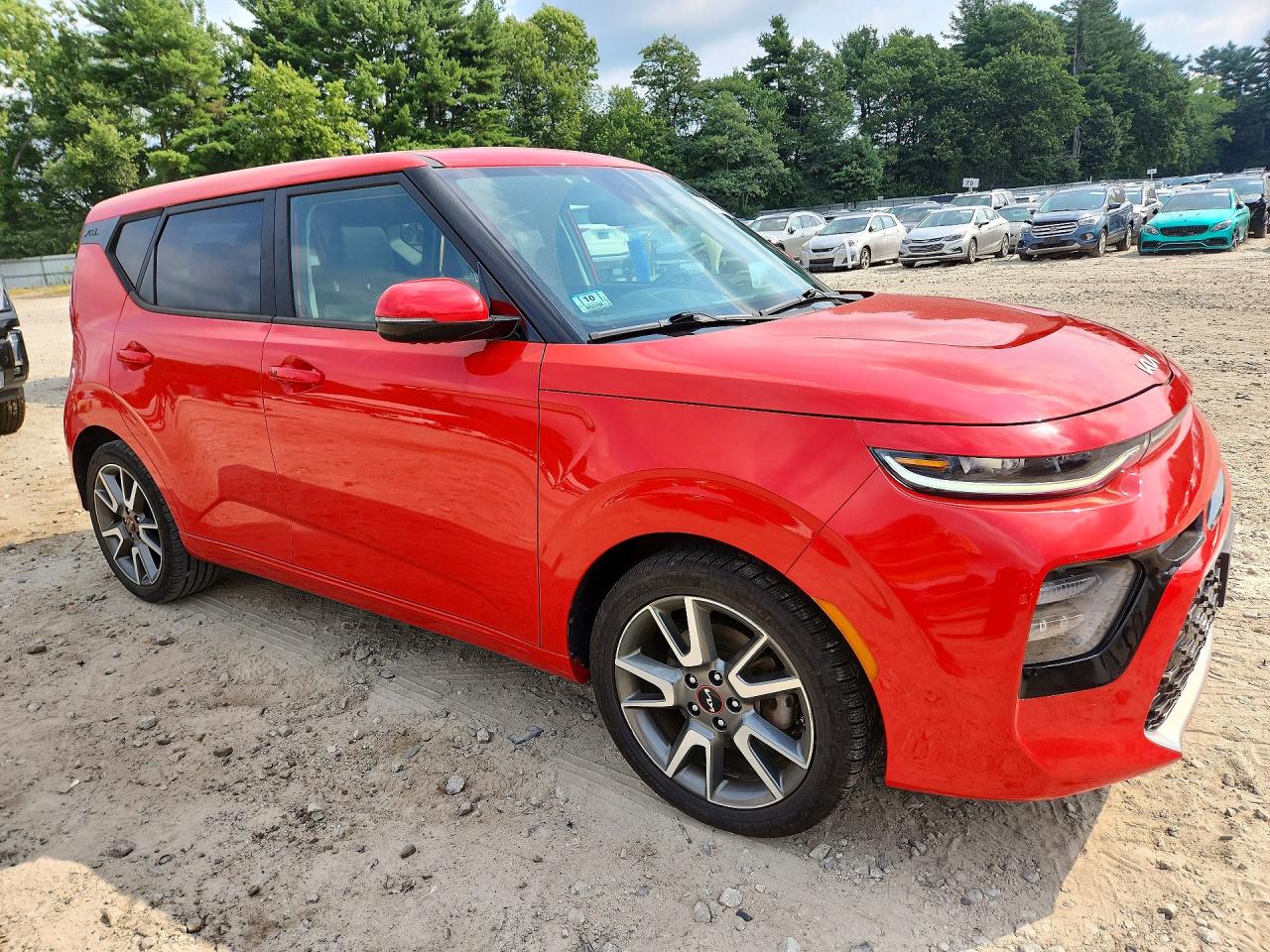 2022 Kia Soul Gt-line Turbo Red vin: KNDJ53AF6N7155323