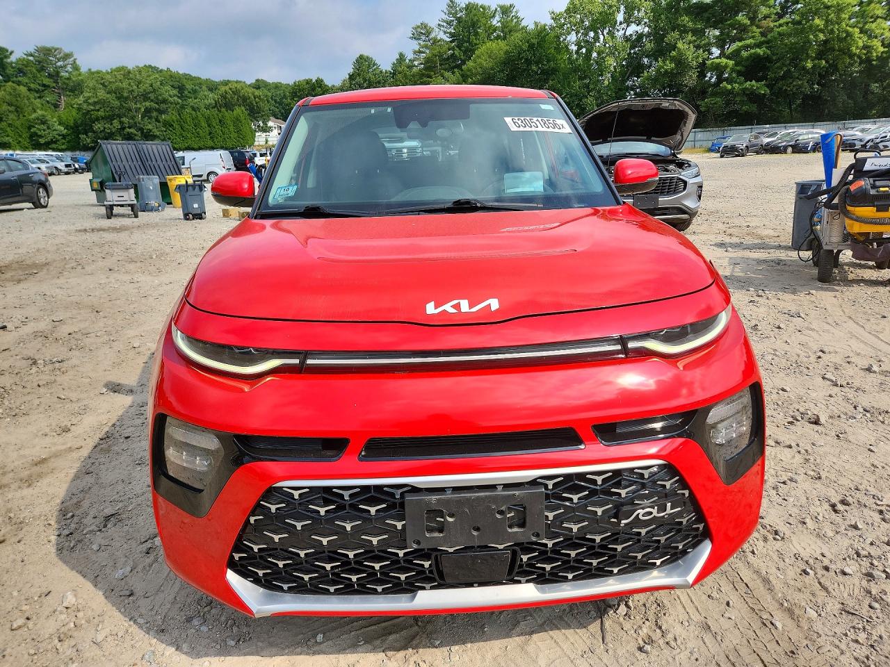 2022 Kia Soul Gt-line Turbo Red vin: KNDJ53AF6N7155323