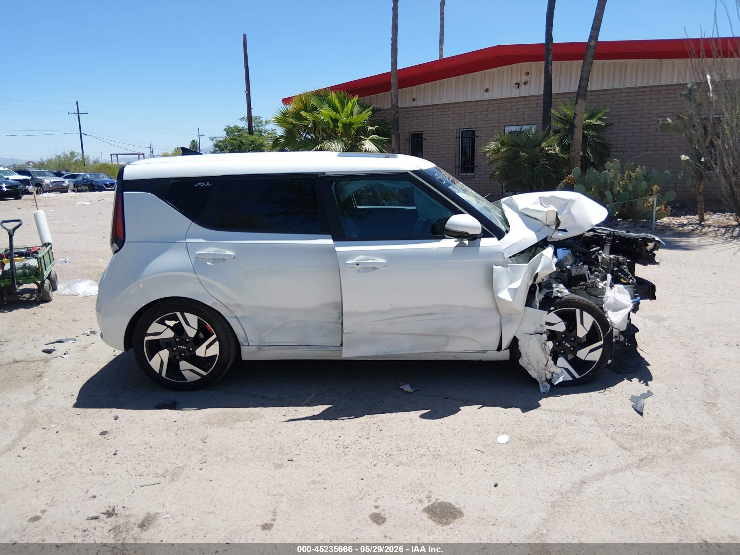 2023 Kia Soul Gt-line White vin: KNDJ53AU4P7844410