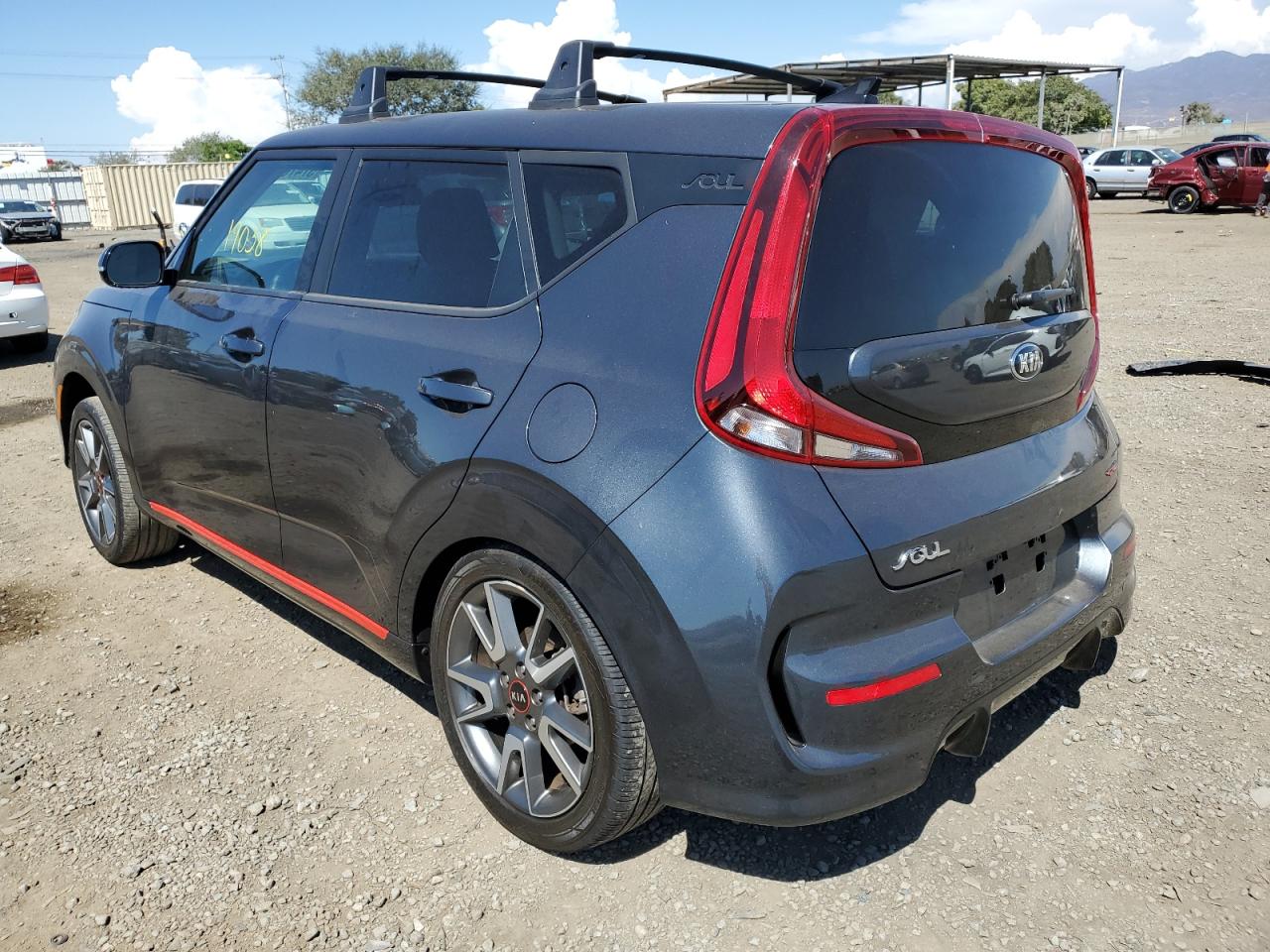 2021 Kia Soul Gt Line Gray vin: KNDJ63AU0M7785638