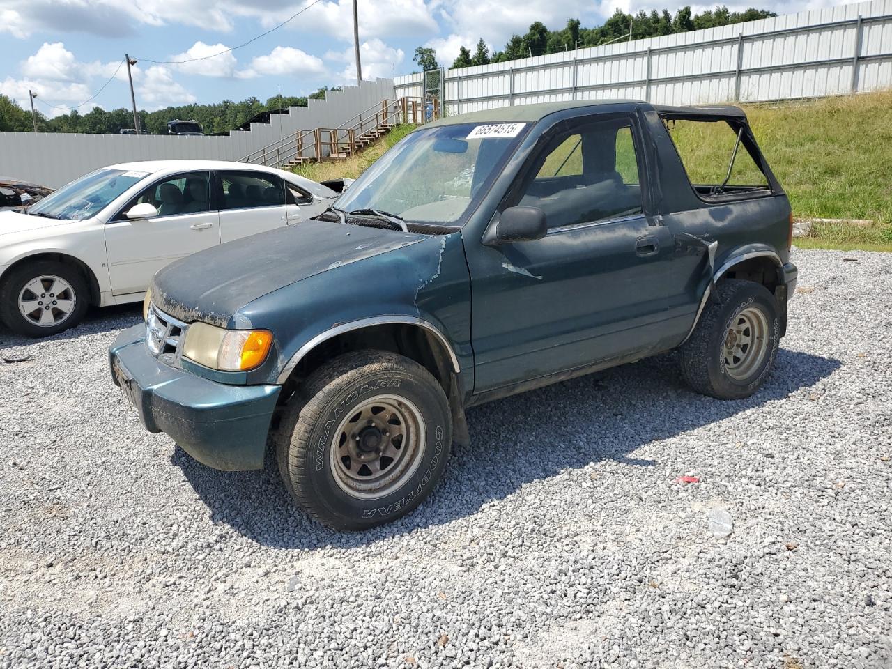 1999 Kia Sportage Green vin: KNDJB6230X5587869