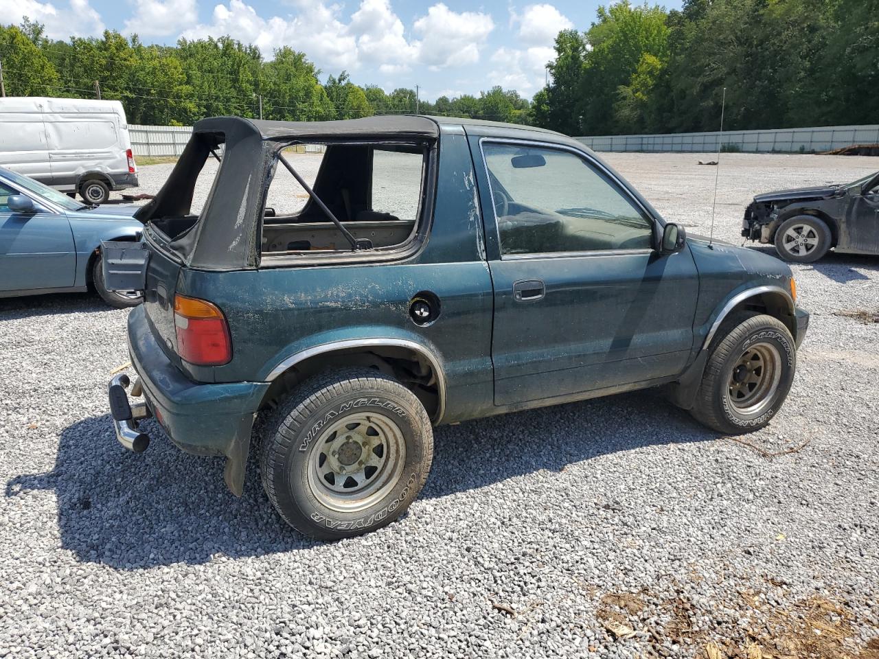 1999 Kia Sportage Green vin: KNDJB6230X5587869