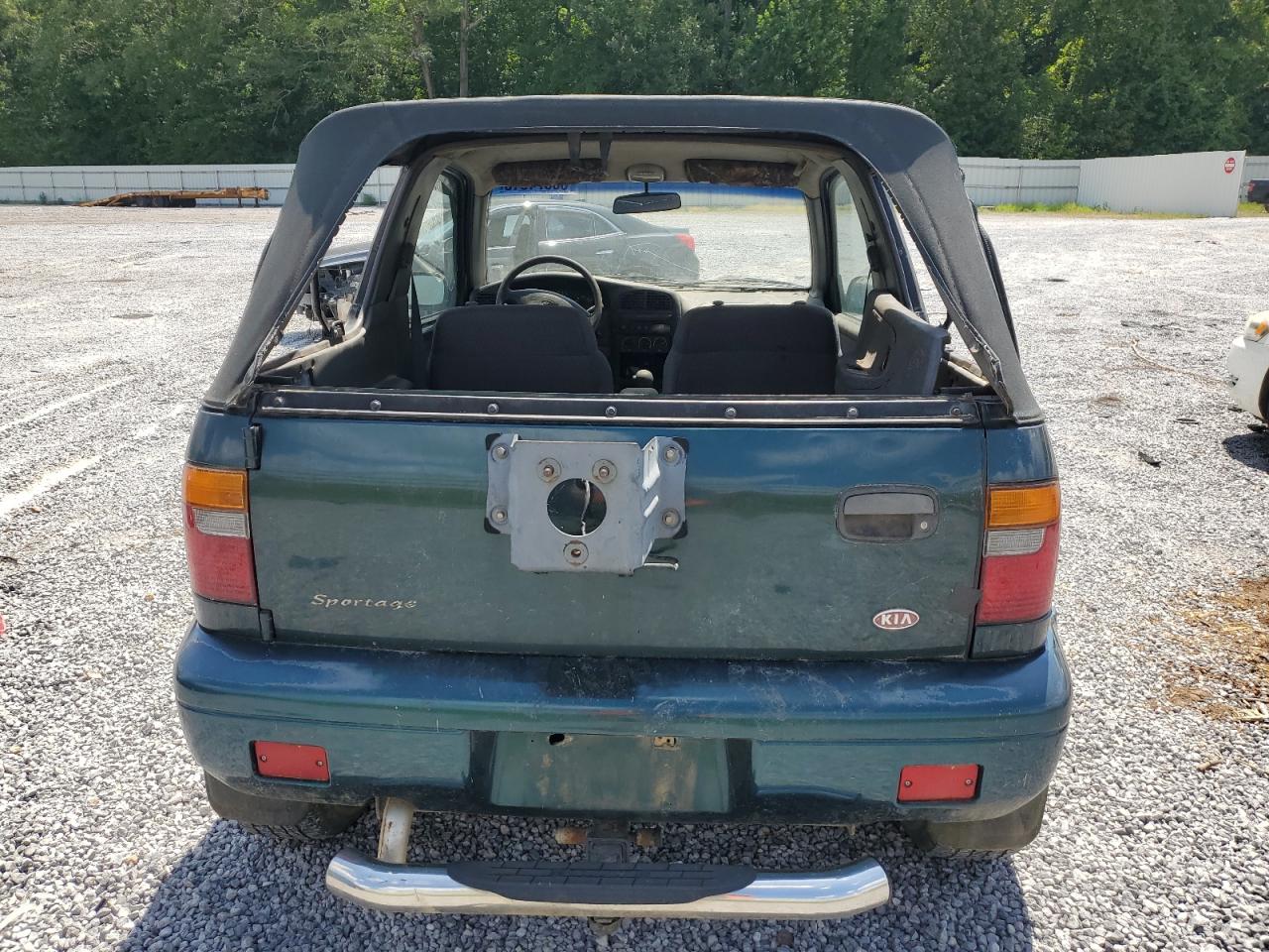 1999 Kia Sportage Green vin: KNDJB6230X5587869