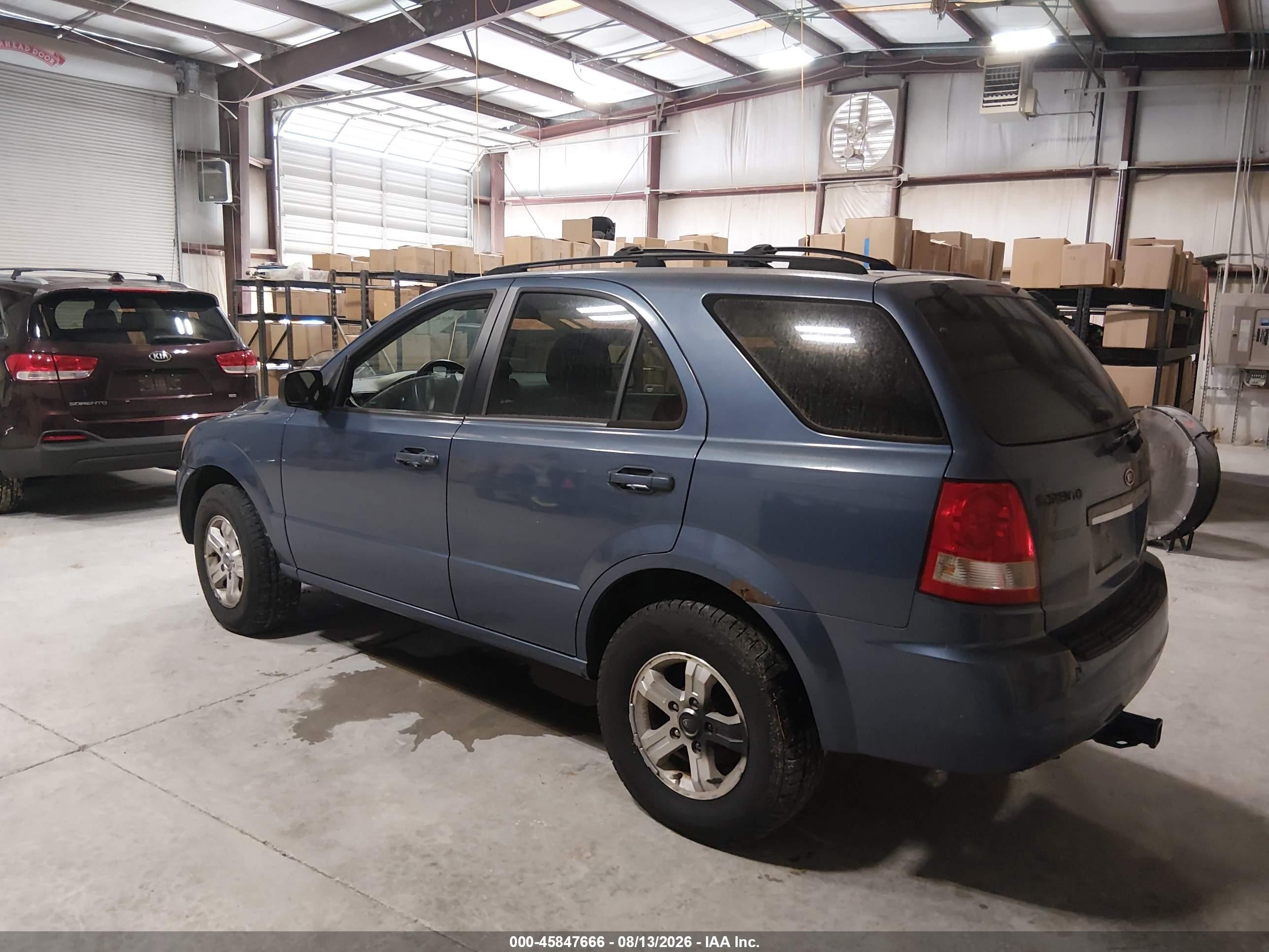 2005 Kia Sorento Ex/lx Blue vin: KNDJC733055450848