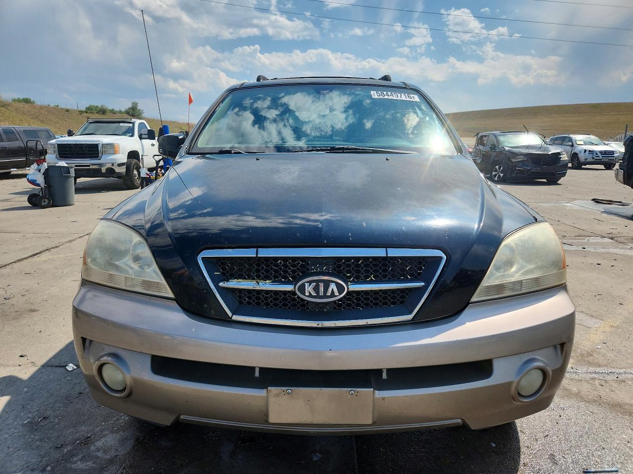 2004 Kia Sorento Lx Черный vin: KNDJC733145267666