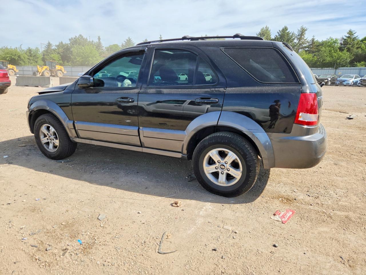 2005 Kia Sorento Lx Black vin: KNDJC733155415011