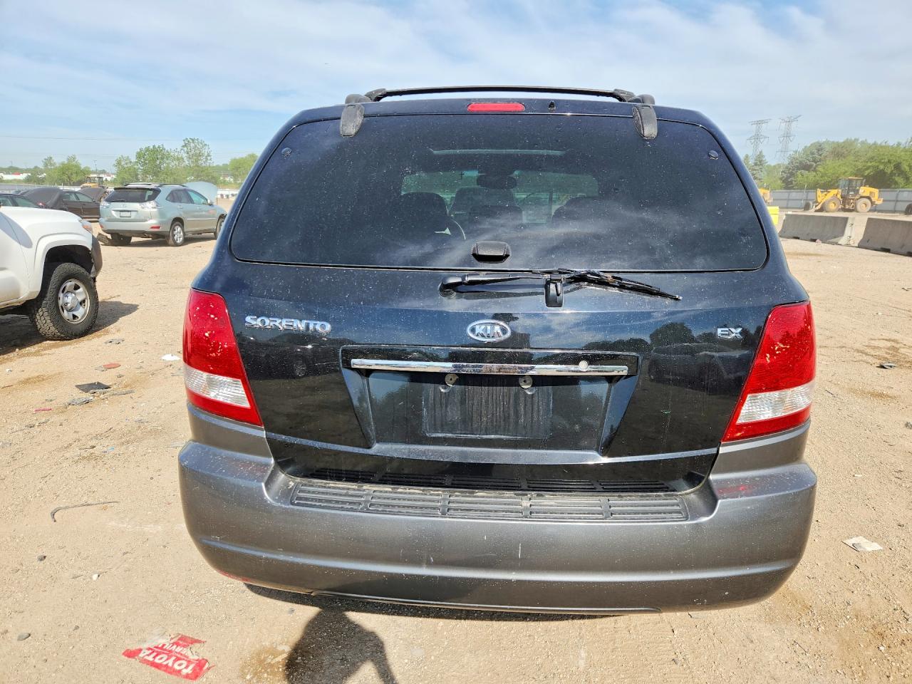 2005 Kia Sorento Lx Black vin: KNDJC733155415011