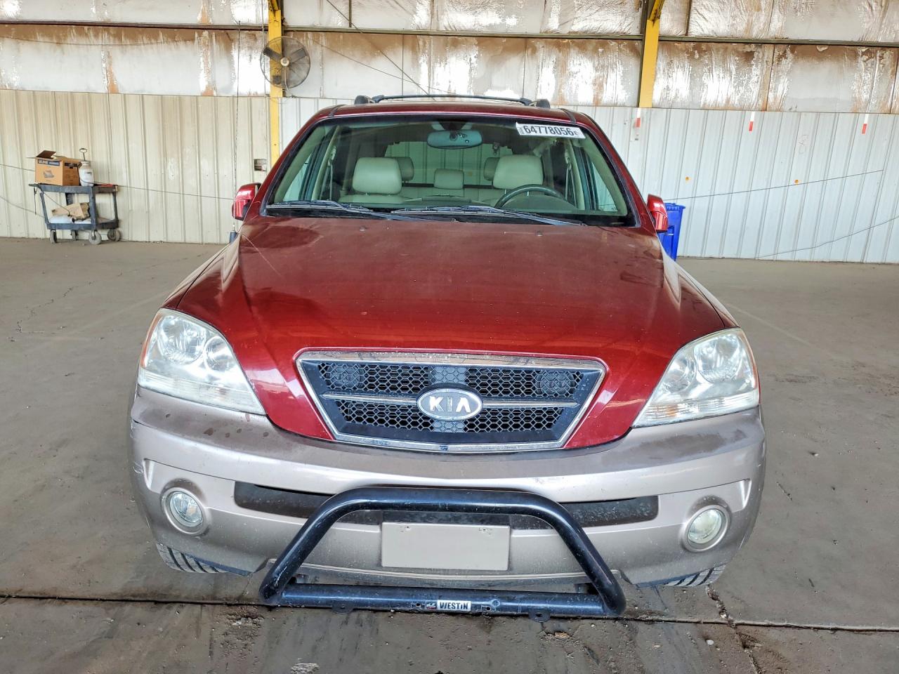 2005 Kia Sorento Lx Maroon vin: KNDJC733155441866