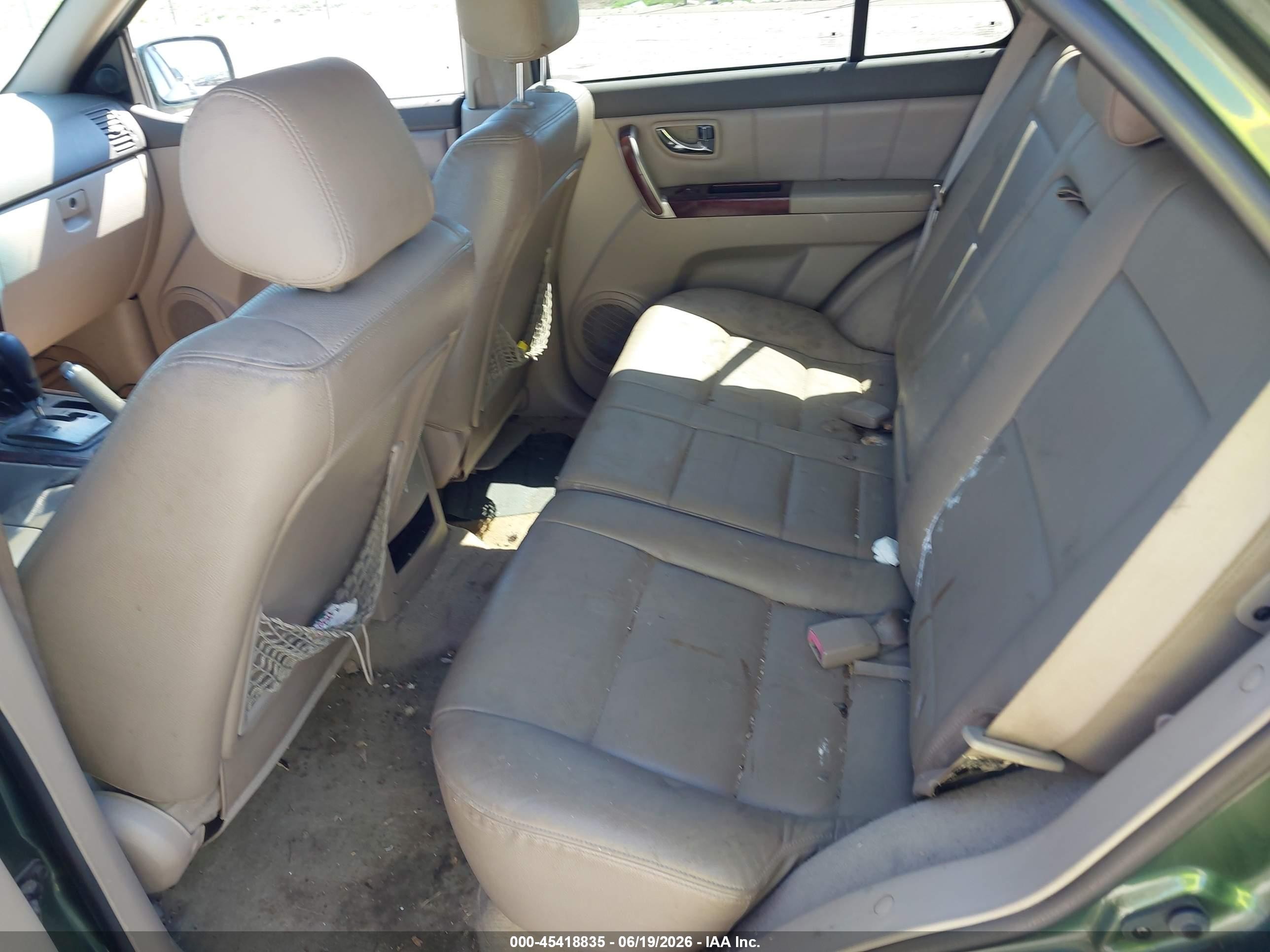 2006 Kia Sorento Ex/lx Green vin: KNDJC733165564004