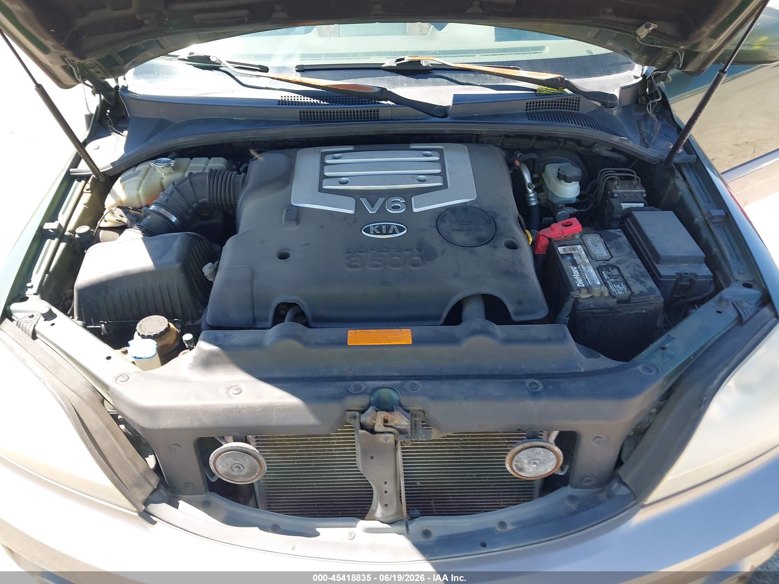 2006 Kia Sorento Ex/lx Green vin: KNDJC733165564004