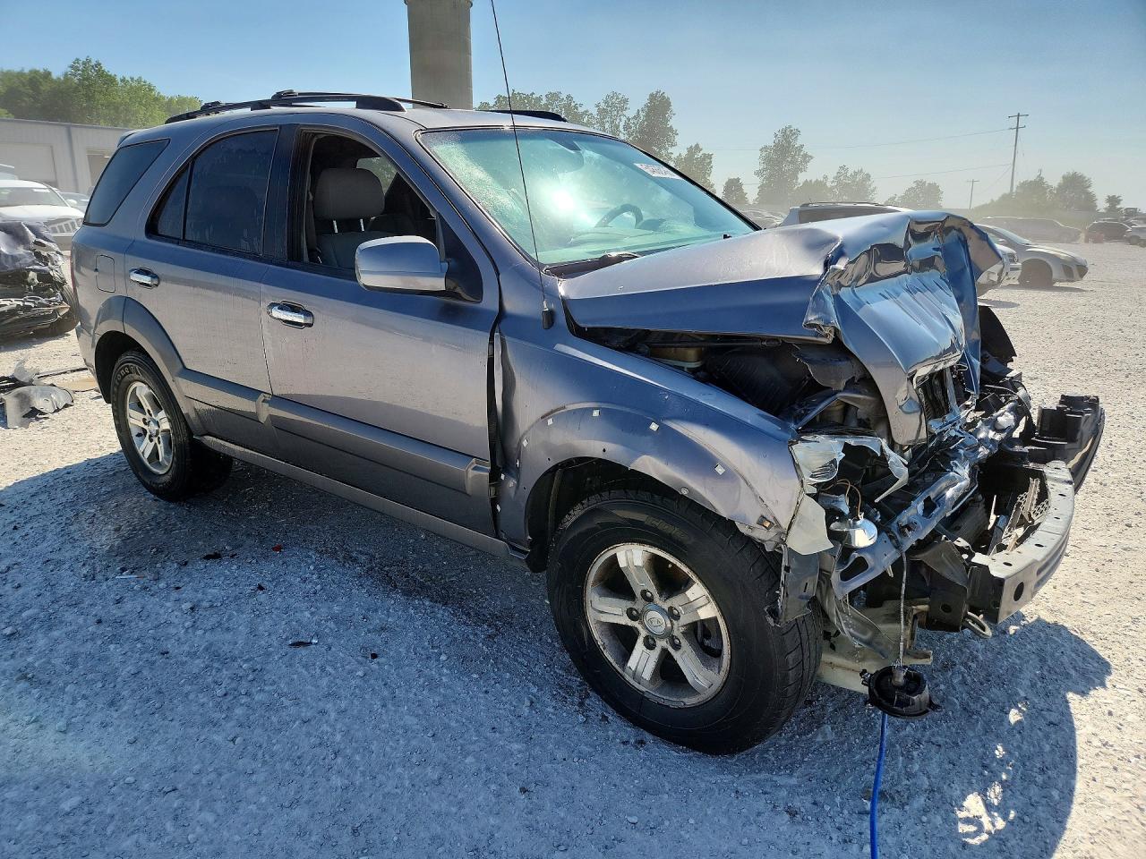 2006 Kia Sorento Lx Серый vin: KNDJC733165607787