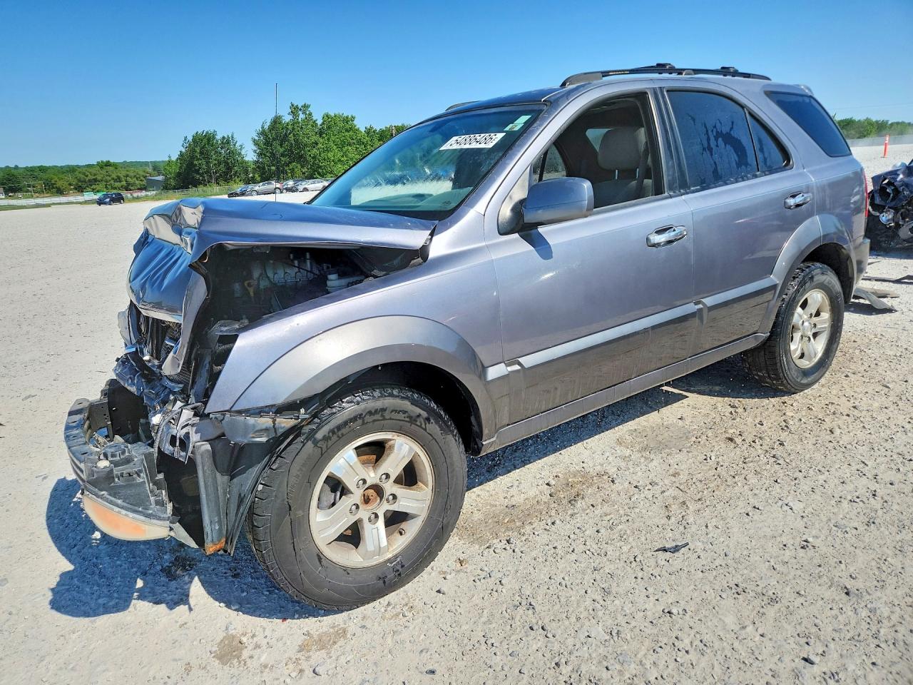 2006 Kia Sorento Lx Серый vin: KNDJC733165607787