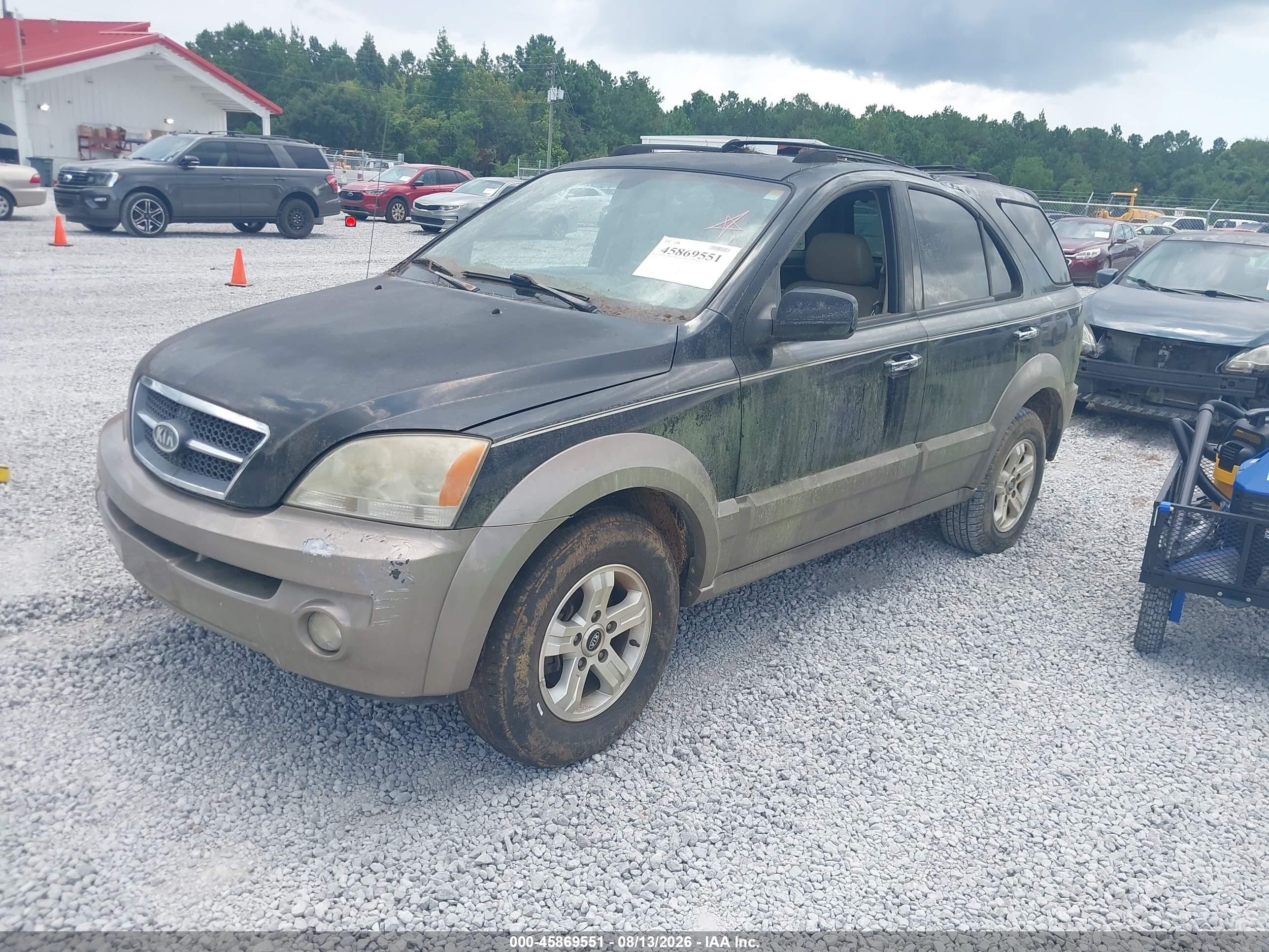 2005 Kia Sorento Ex/lx Черный vin: KNDJC733255401473