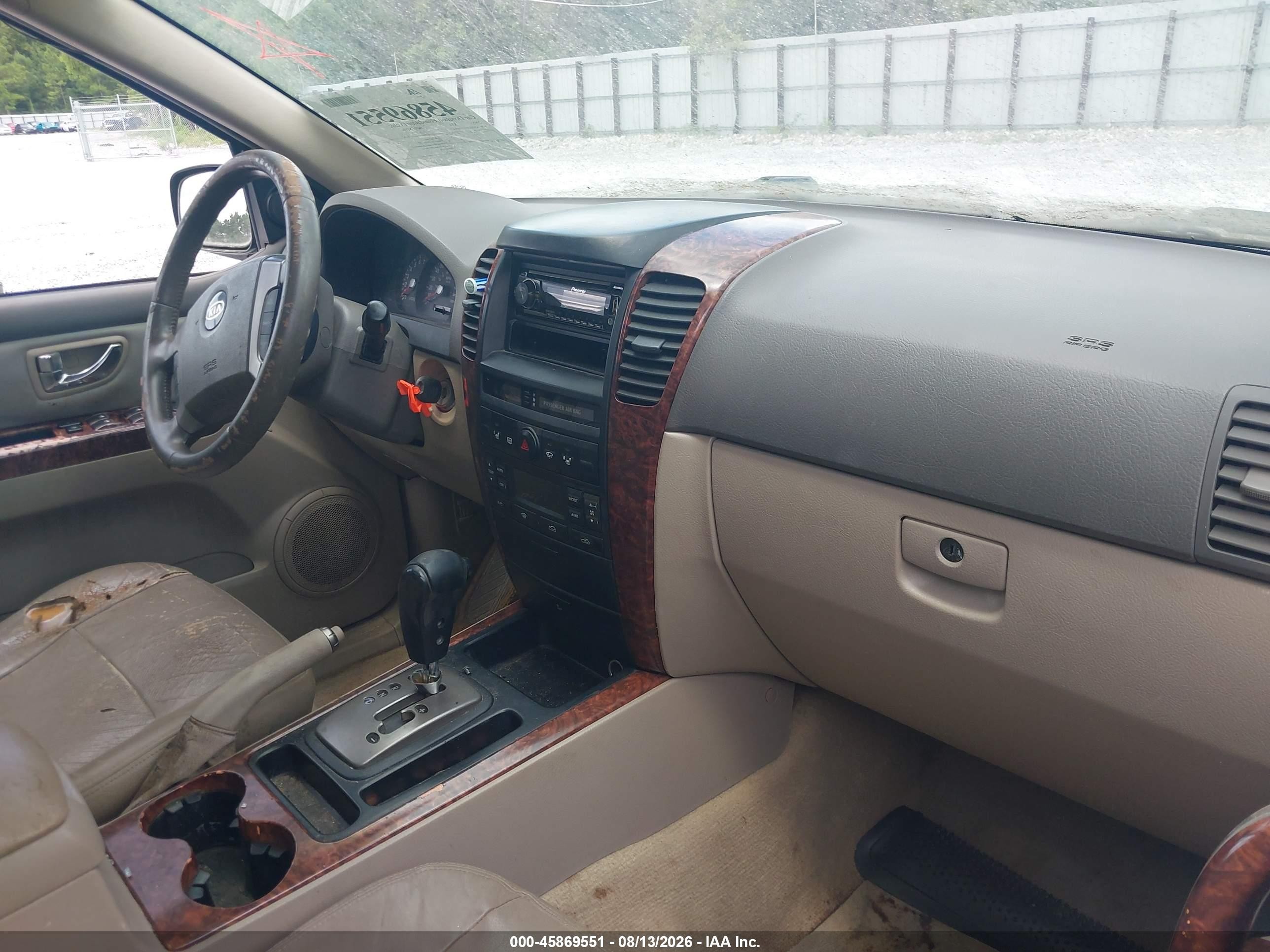 2005 Kia Sorento Ex/lx Черный vin: KNDJC733255401473