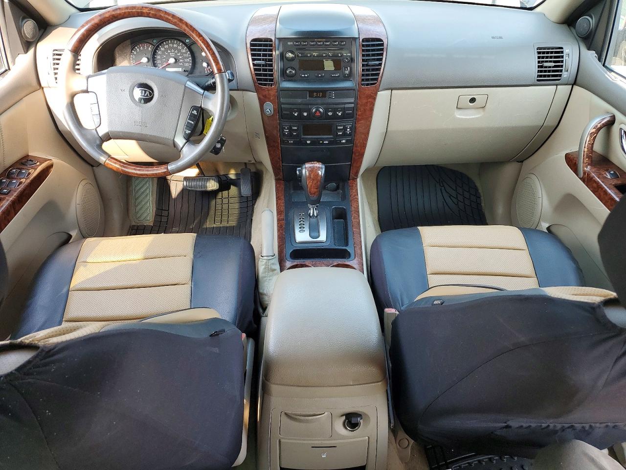 2003 Kia Sorento Lx Black vin: KNDJC733335086812