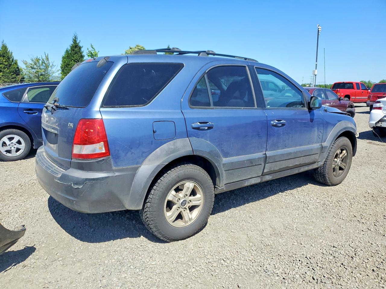 2005 Kia Sorento Ex/lx Blue vin: KNDJC733355410912