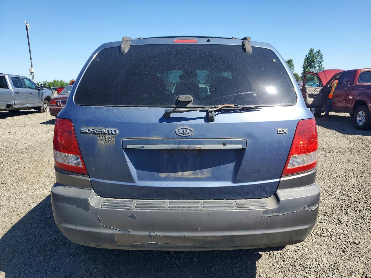 2005 Kia Sorento Ex/lx Blue vin: KNDJC733355410912