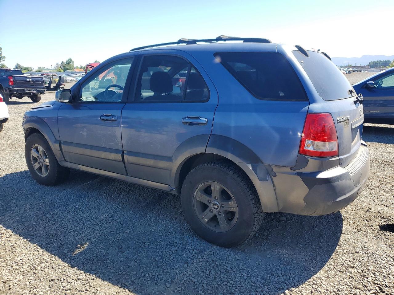 2005 Kia Sorento Ex/lx Blue vin: KNDJC733355410912