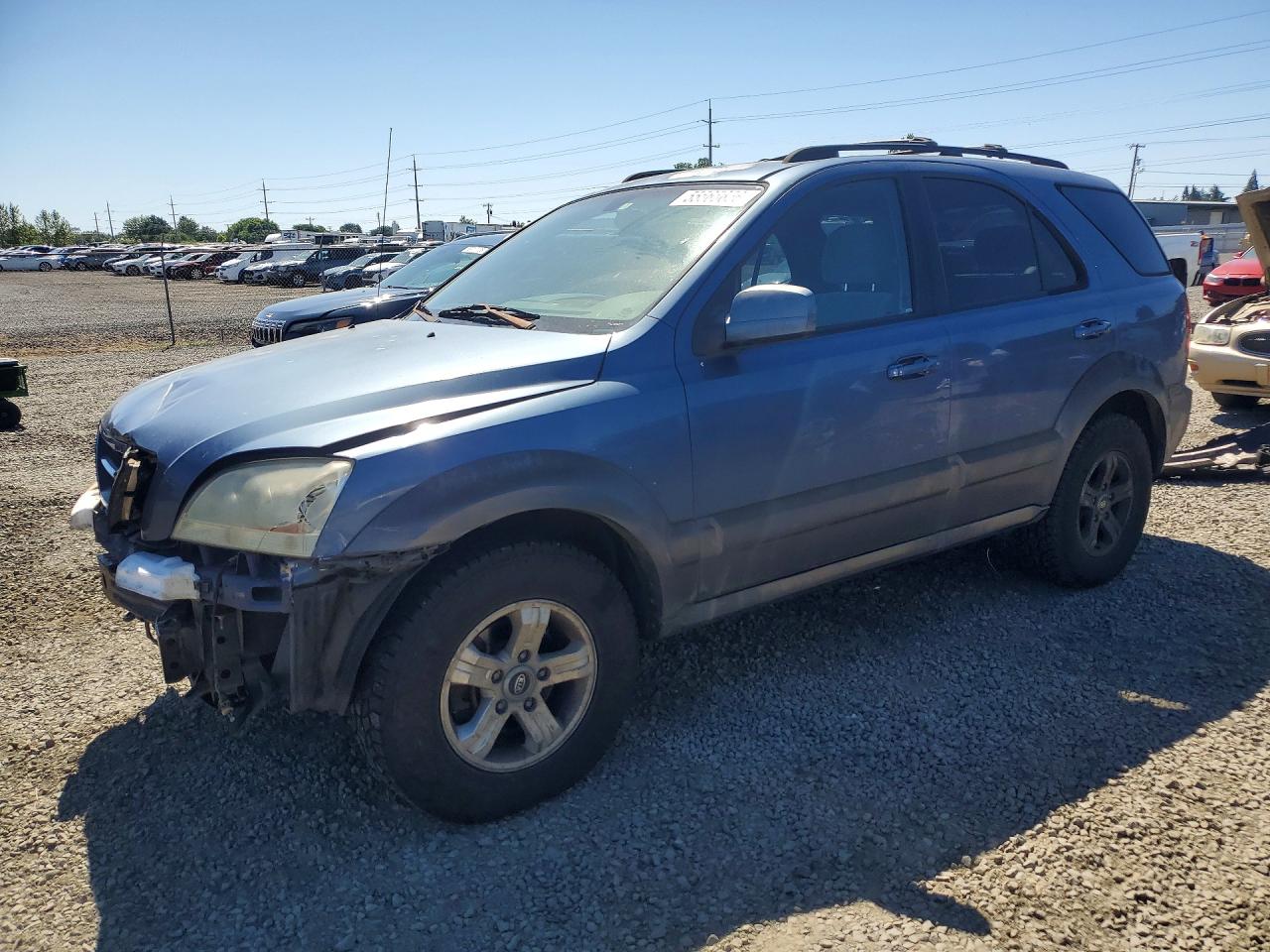 2005 Kia Sorento Ex/lx Blue vin: KNDJC733355410912