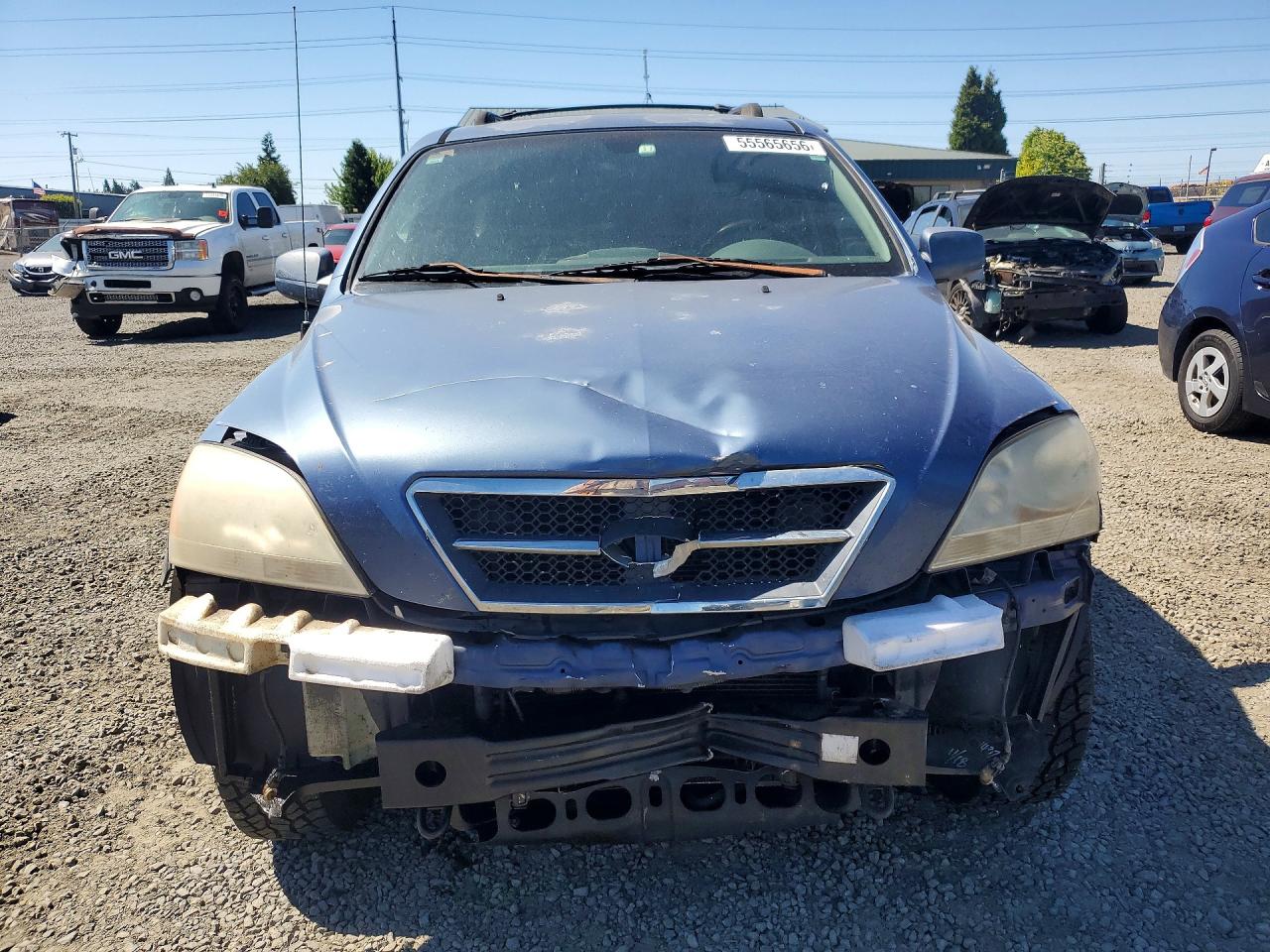 2005 Kia Sorento Ex/lx Blue vin: KNDJC733355410912