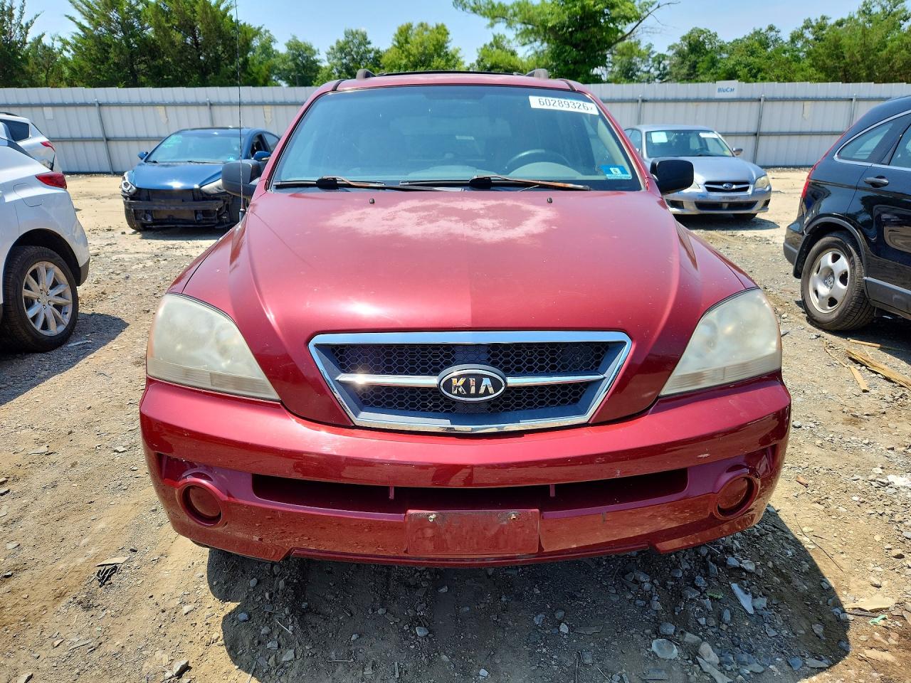 2006 Kia Sorento Lx Red vin: KNDJC733365552663