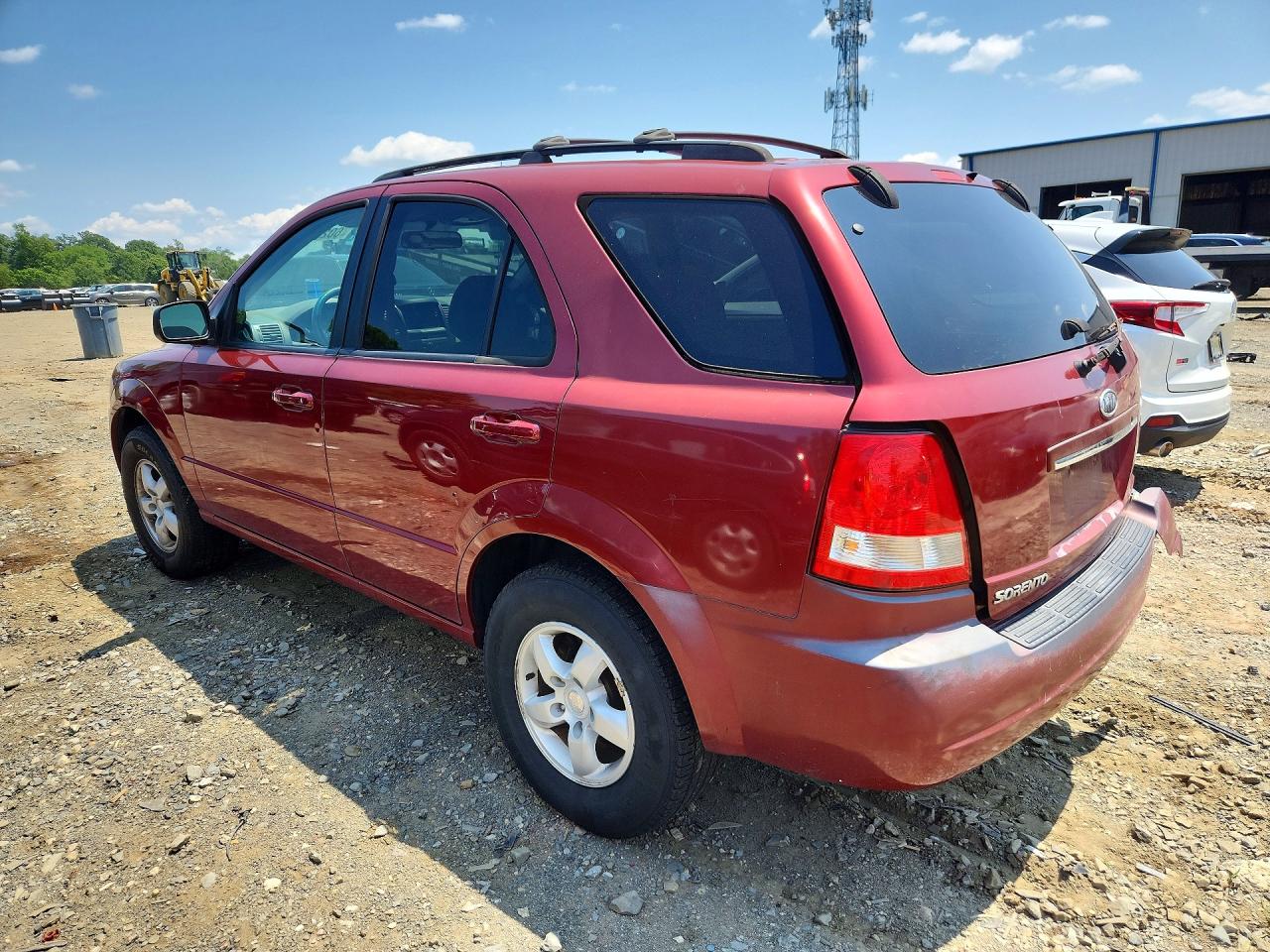 2006 Kia Sorento Lx Red vin: KNDJC733365552663