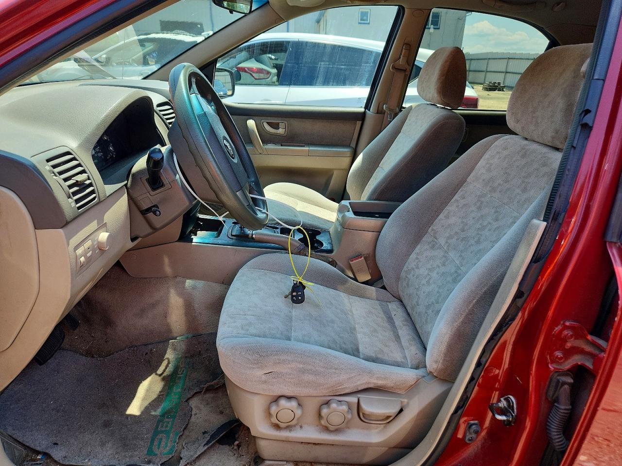 2006 Kia Sorento Lx Red vin: KNDJC733365552663
