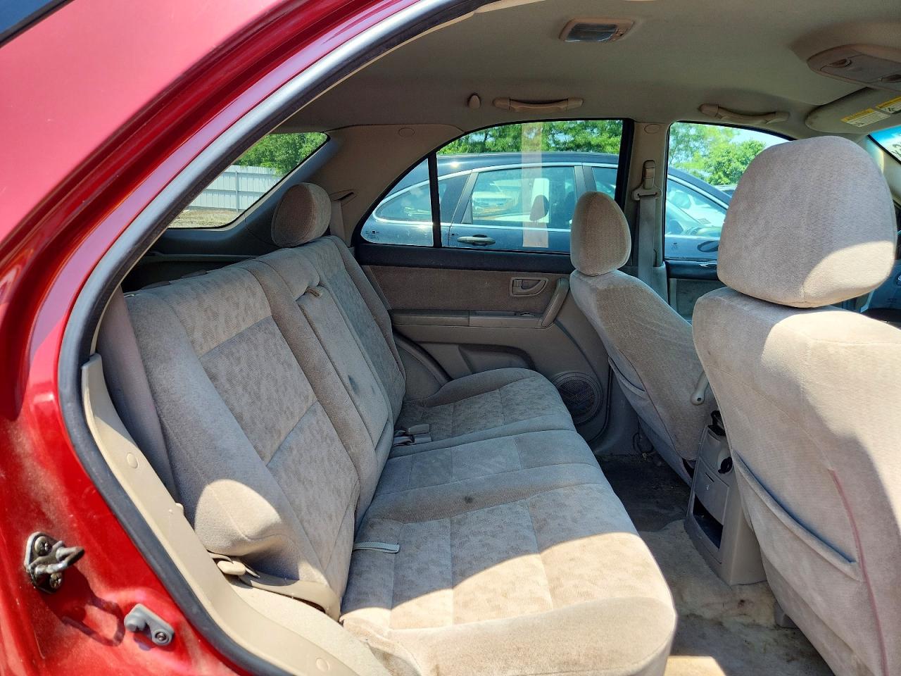 2006 Kia Sorento Lx Red vin: KNDJC733365552663