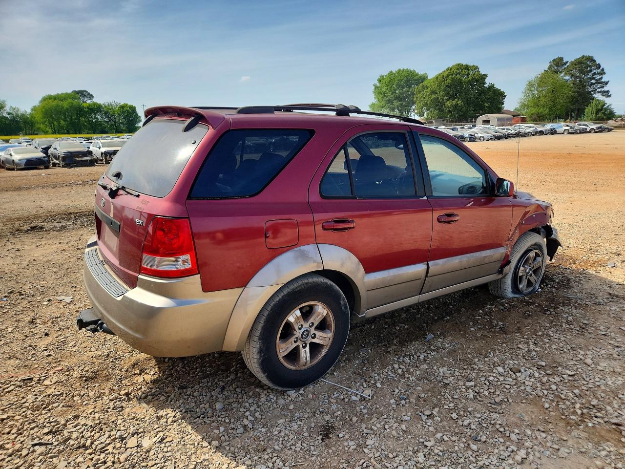 2003 Kia Sorento Lx Red vin: KNDJC733435118845