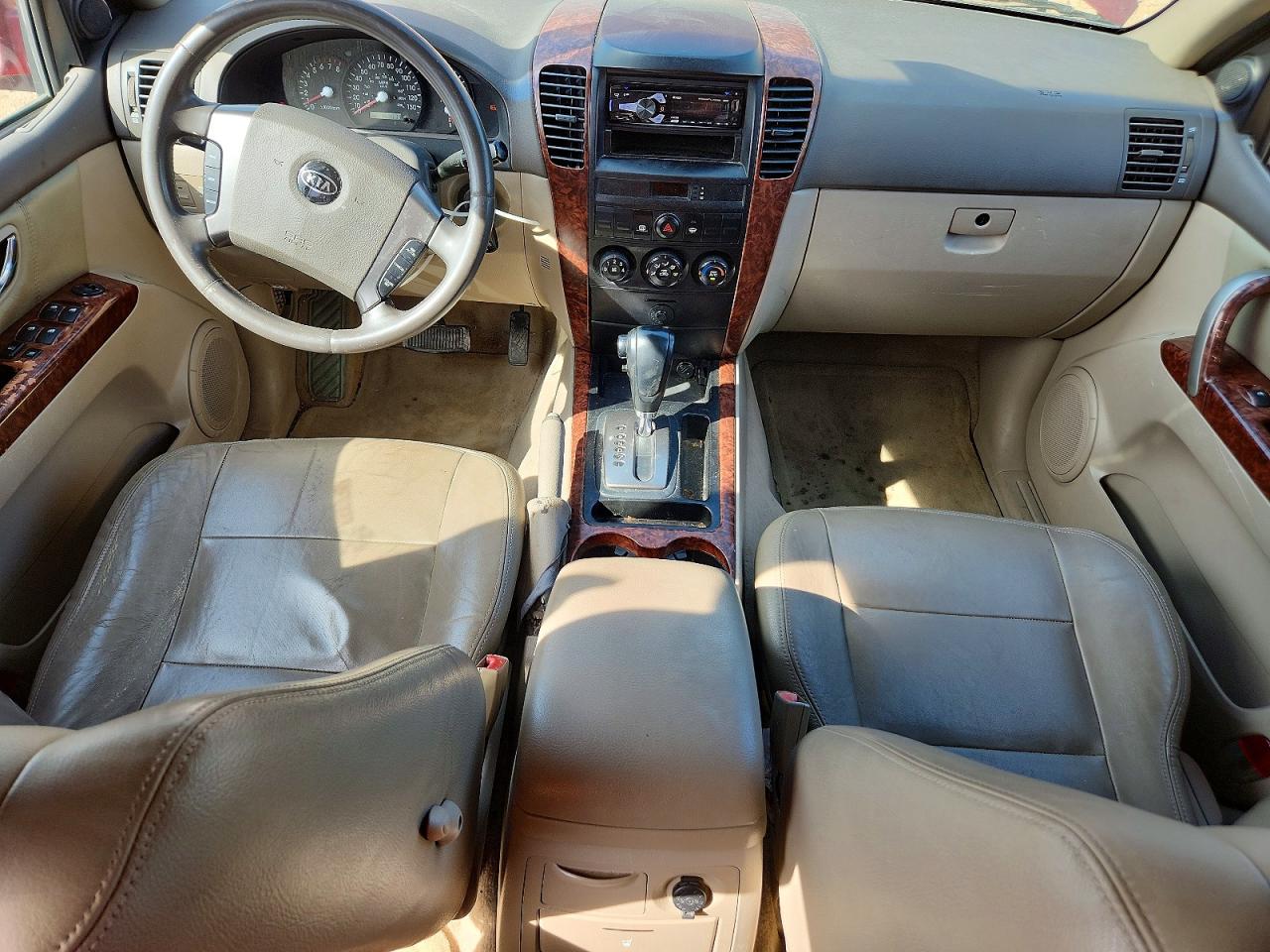 2003 Kia Sorento Lx Red vin: KNDJC733435118845
