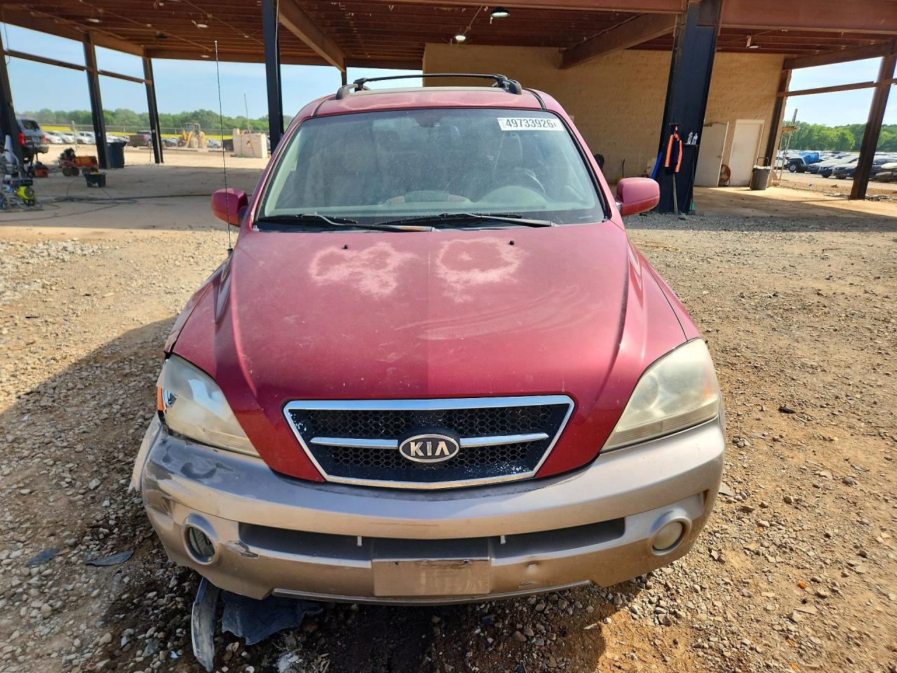 2003 Kia Sorento Lx Red vin: KNDJC733435118845