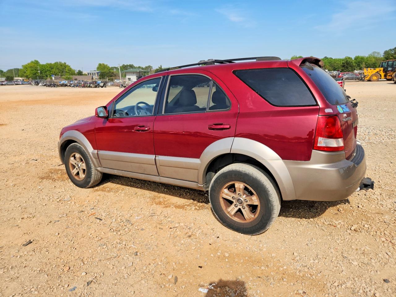 2003 Kia Sorento Lx Red vin: KNDJC733435118845
