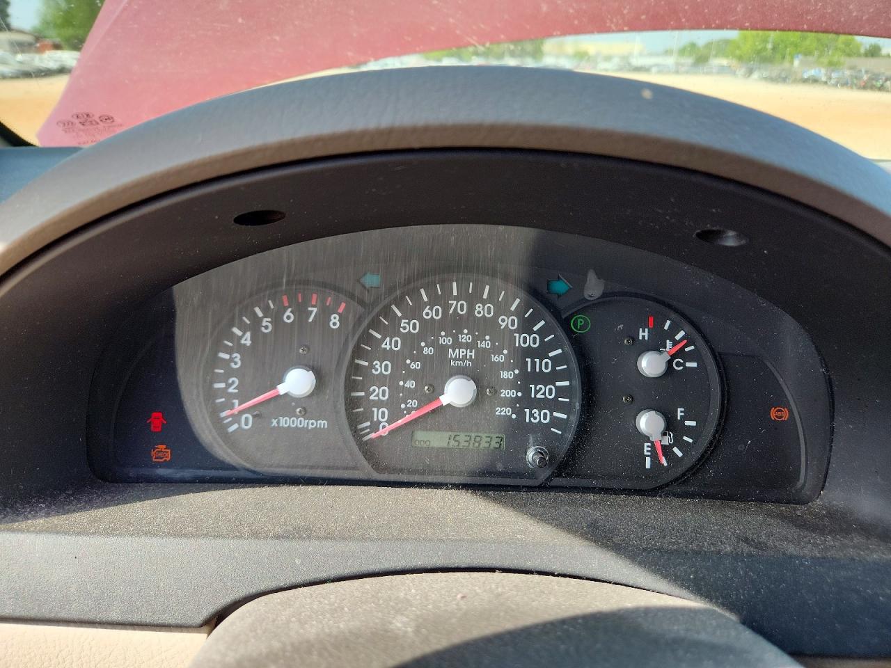 2003 Kia Sorento Lx Red vin: KNDJC733435118845