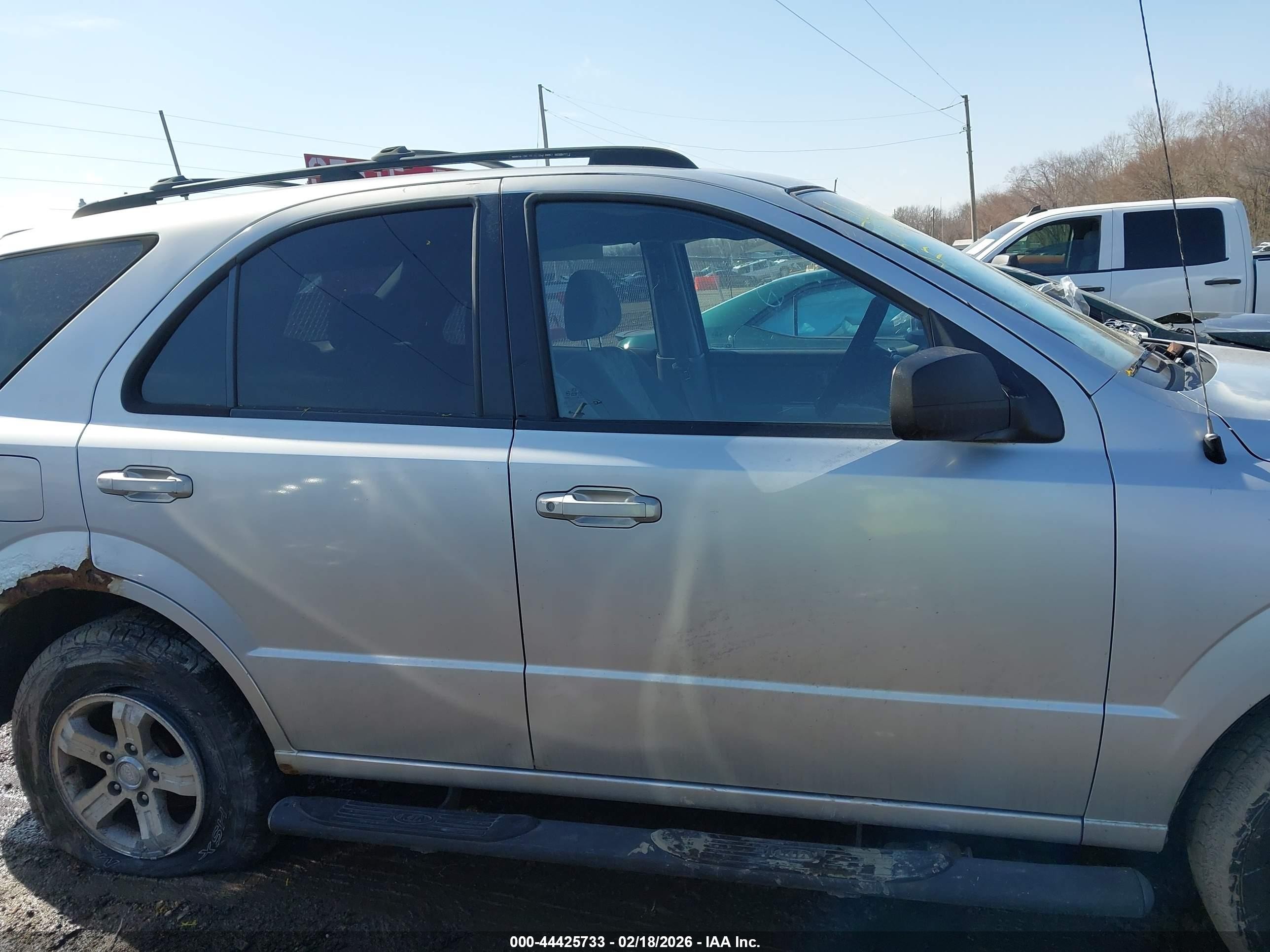 2006 Kia Sorento Ex/lx Silver vin: KNDJC733465623045