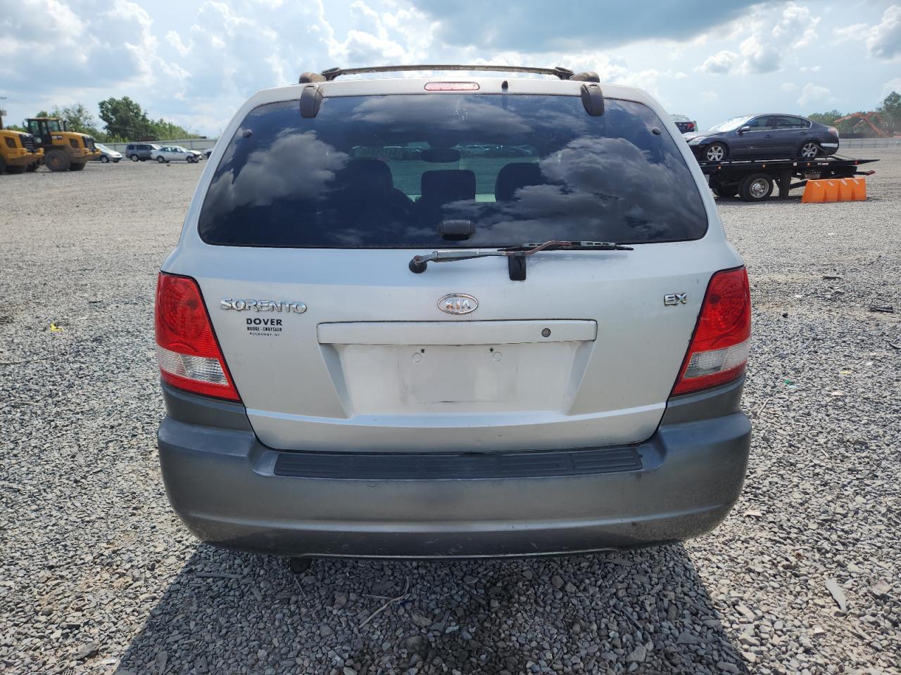 2004 Kia Sorento Ex Silver vin: KNDJC733545230913