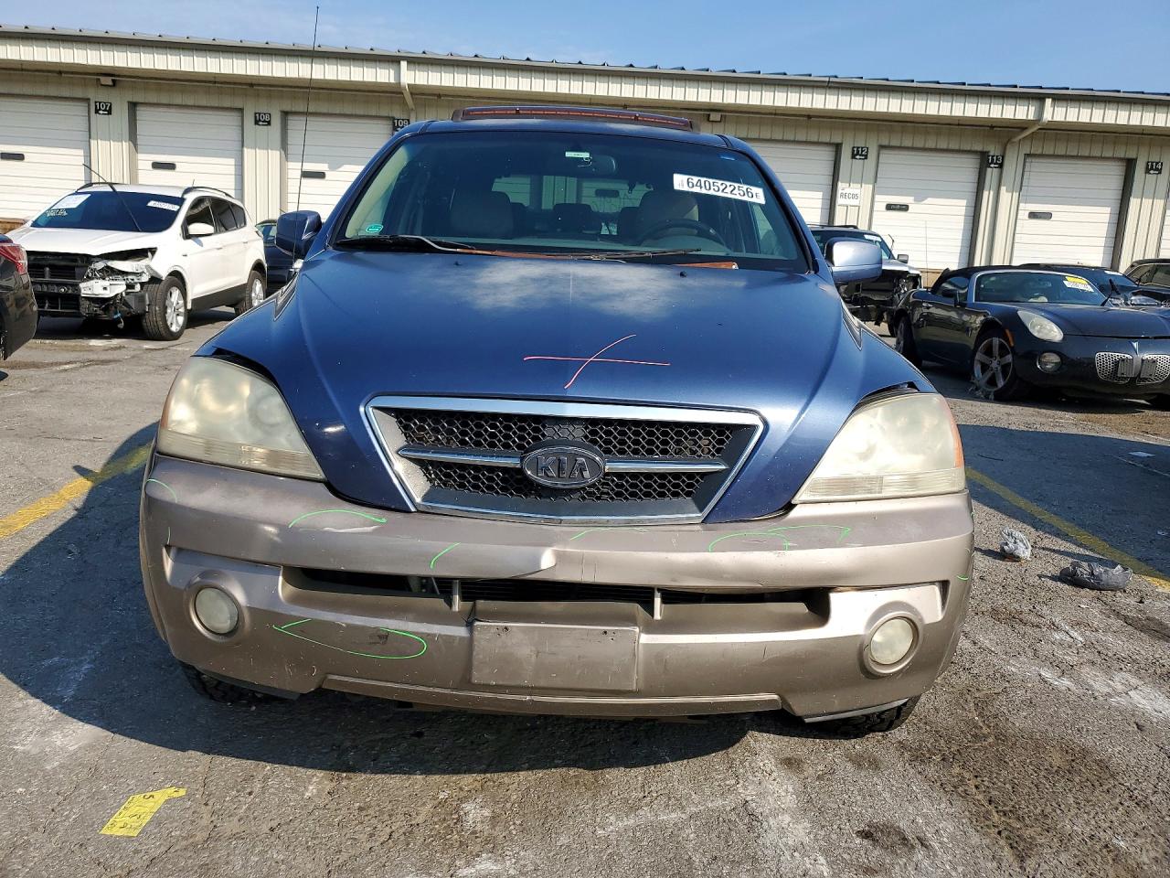 2004 Kia Sorento Lx Blue vin: KNDJC733545246299