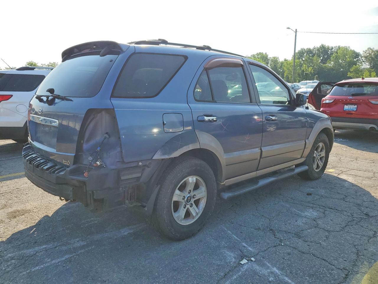 2004 Kia Sorento Lx Blue vin: KNDJC733545246299