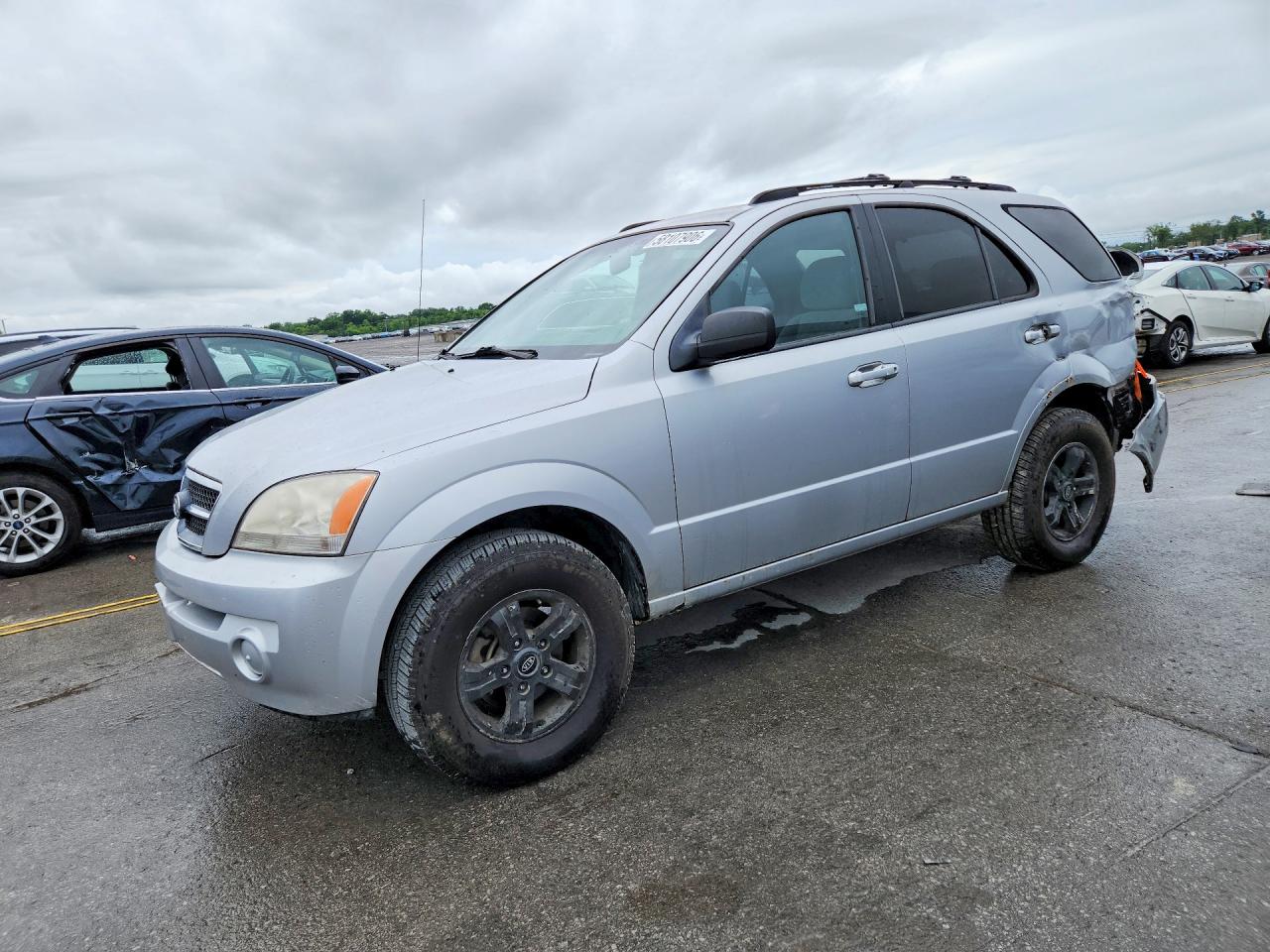 2004 Kia Sorento Lx Gray vin: KNDJC733545315461