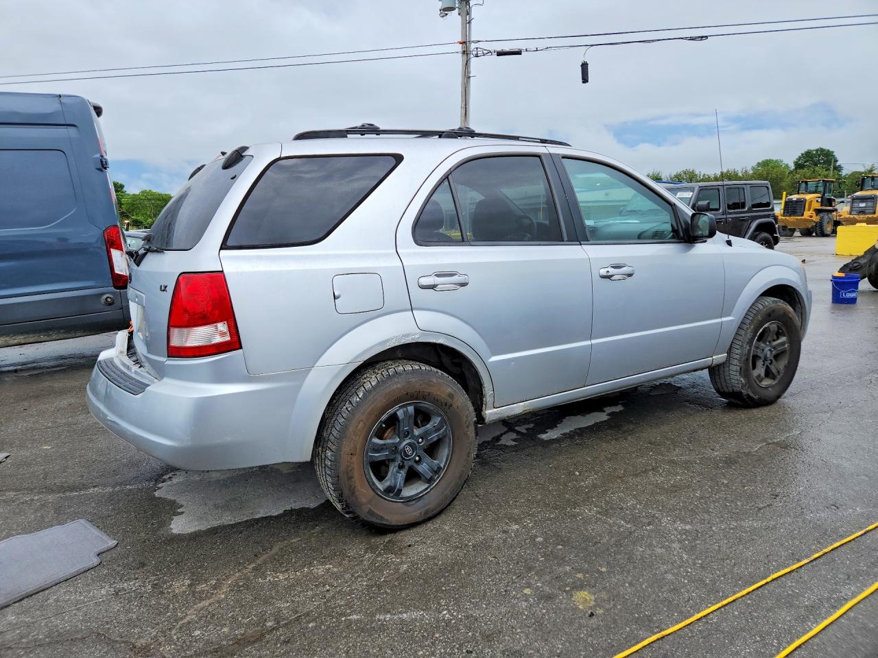 2004 Kia Sorento Lx Gray vin: KNDJC733545315461