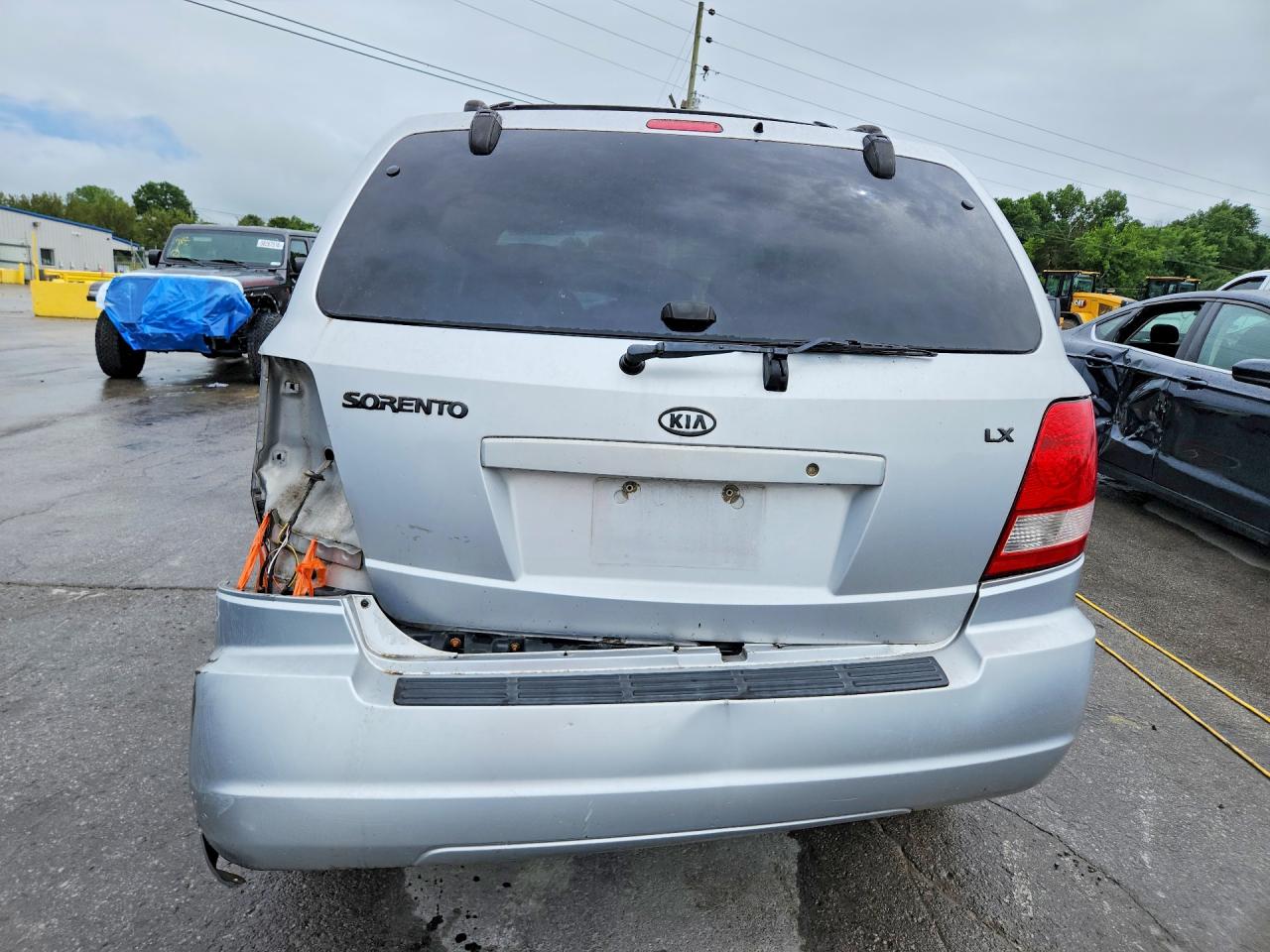 2004 Kia Sorento Lx Gray vin: KNDJC733545315461