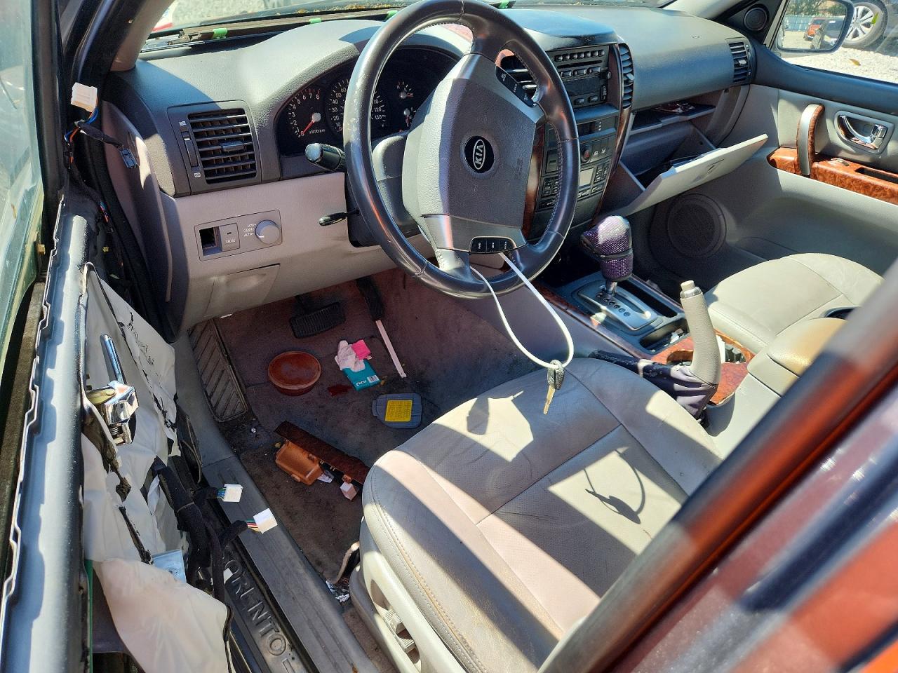 2004 Kia Sorento Lx Gray vin: KNDJC733545316769