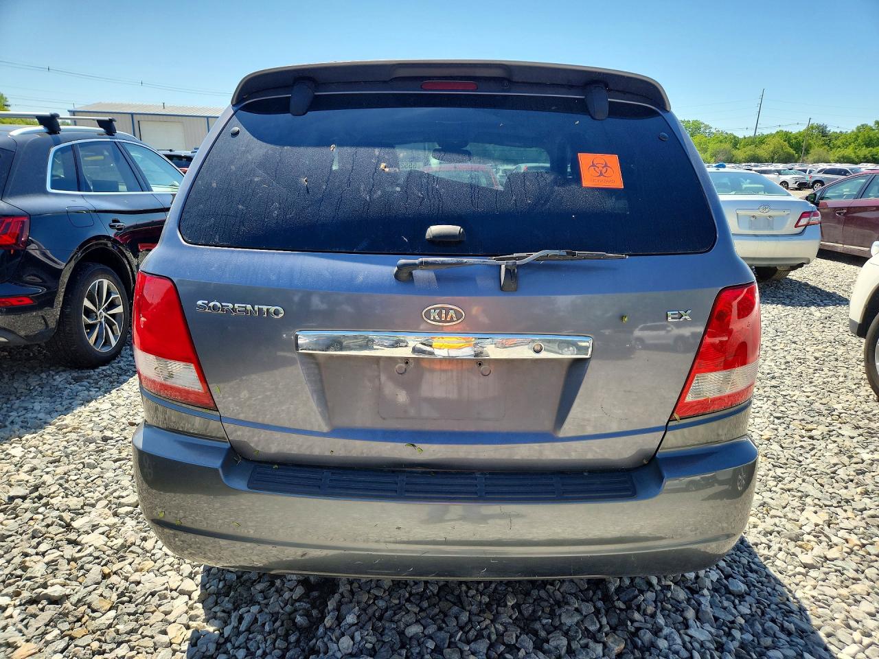 2004 Kia Sorento Lx Gray vin: KNDJC733545316769