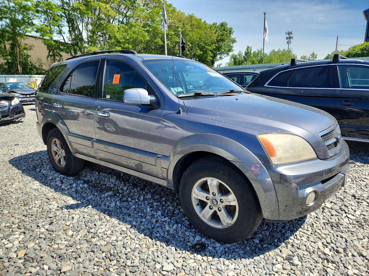 2004 Kia Sorento Lx Gray vin: KNDJC733545316769