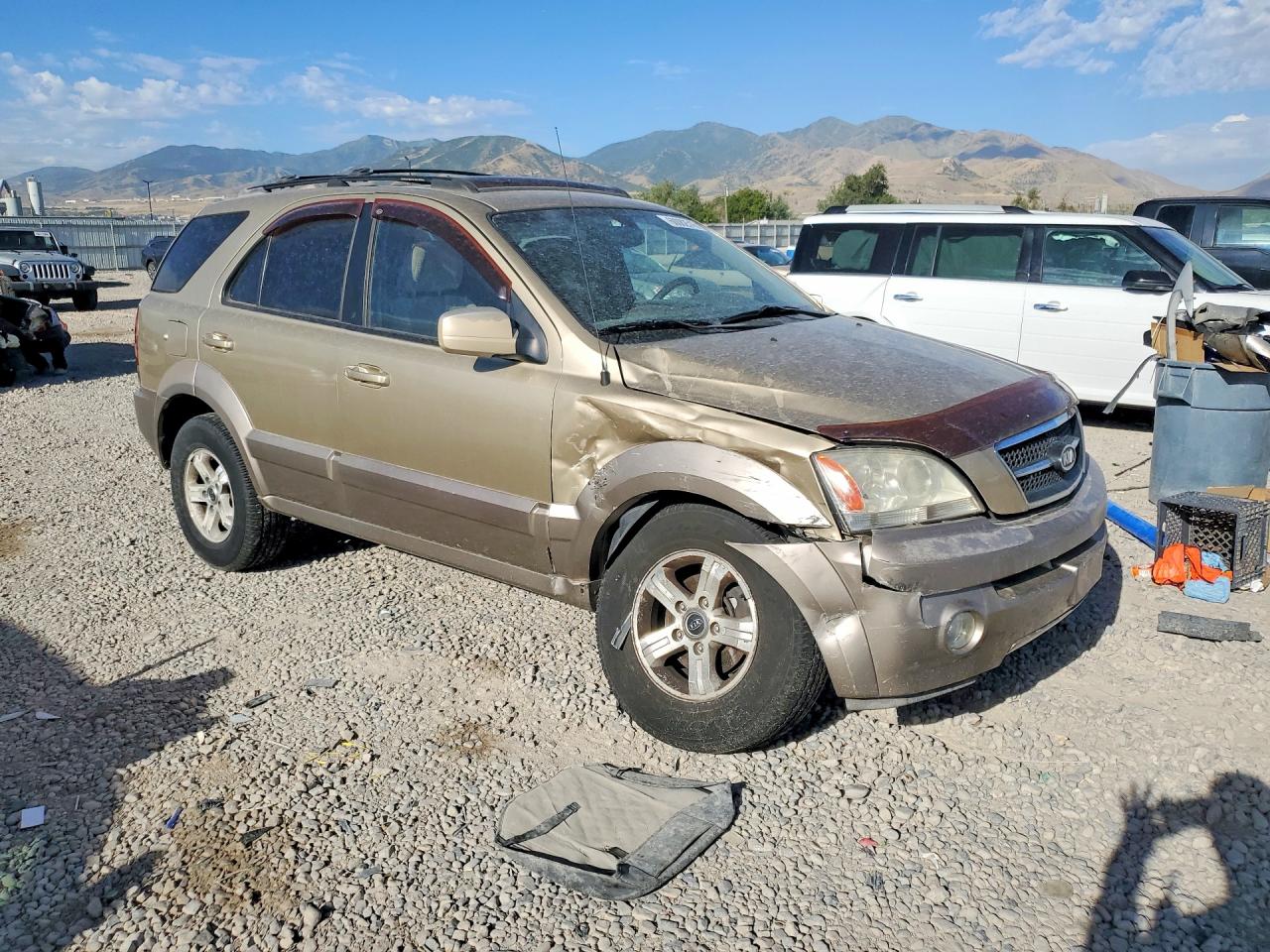 2003 Kia Sorento Lx Tan vin: KNDJC733635131760