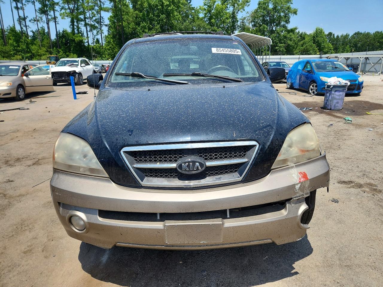 2004 Kia Sorento Lx Черный vin: KNDJC733645182161
